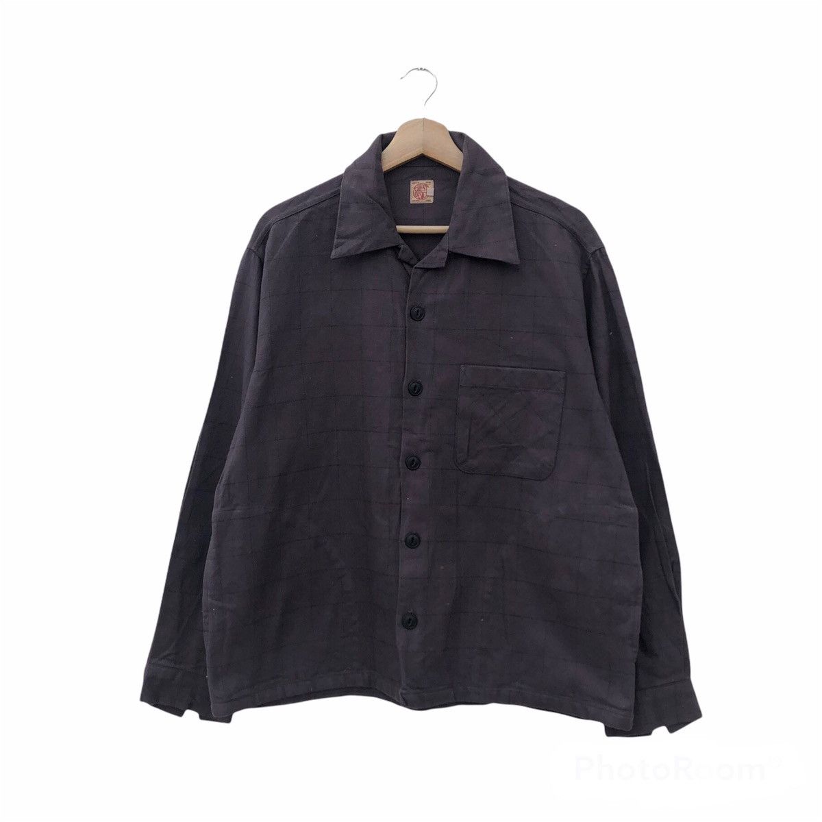 Japanese Brand HUKORY CHORE JACKET CHE-ST DESIGN ORIGINAL MADE Size US M / EU 48-50 / 2 - 1 Thumbnail