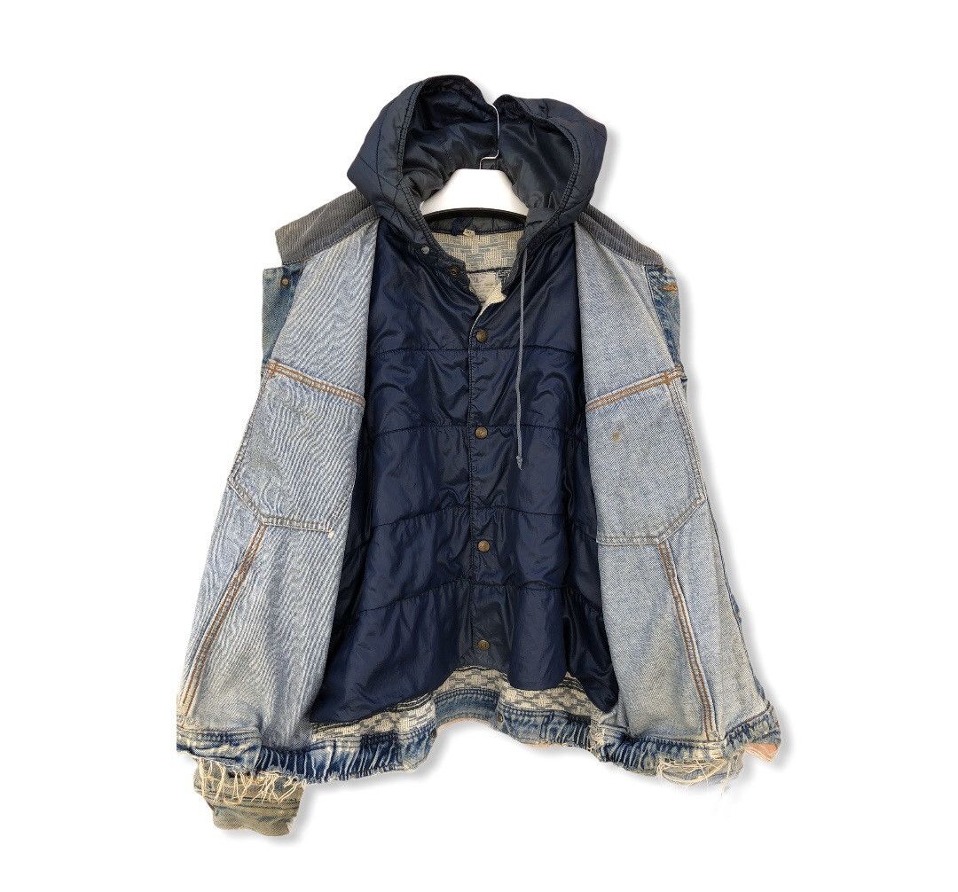 Vintage Vintage Ball Hoodies Denim Jacket Size US XL / EU 56 / 4 - 2 Thumbnail