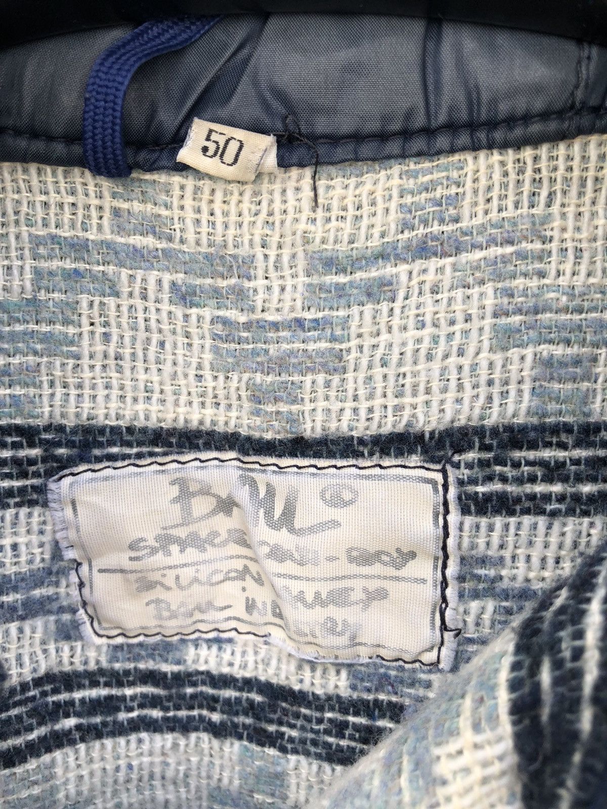 Vintage Vintage Ball Hoodies Denim Jacket Size US XL / EU 56 / 4 - 7 Thumbnail