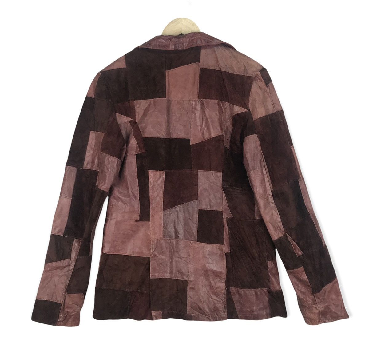 Levi's Vintage Clothing Vintage Levis Bovine Leather Patchwork Jacket Size US M / EU 48-50 / 2 - 6 Thumbnail