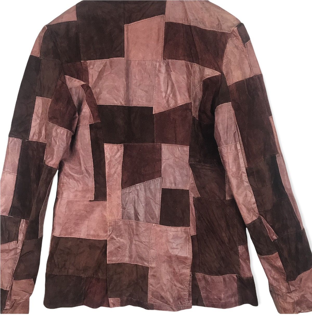 Levi's Vintage Clothing Vintage Levis Bovine Leather Patchwork Jacket Size US M / EU 48-50 / 2 - 7 Thumbnail