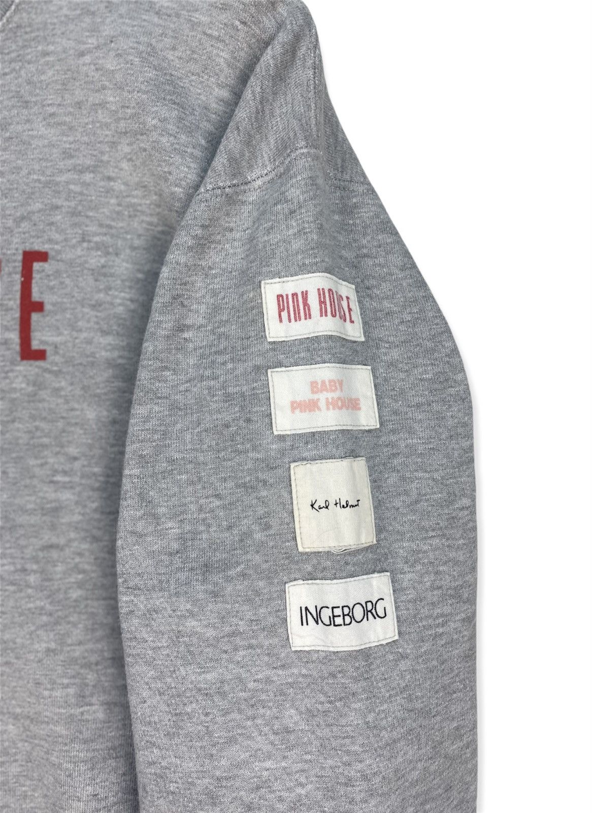 Japanese Brand Pink House X Karl Helmut Sweatshirt Size US L / EU 52-54 / 3 - 3 Thumbnail