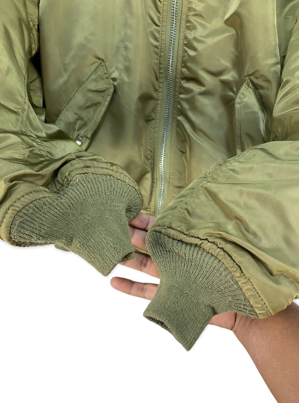 Alpha Industries Vintage Alpha Indsutries Bomber Jacket Ma-1 Size US S / EU 44-46 / 1 - 3 Thumbnail
