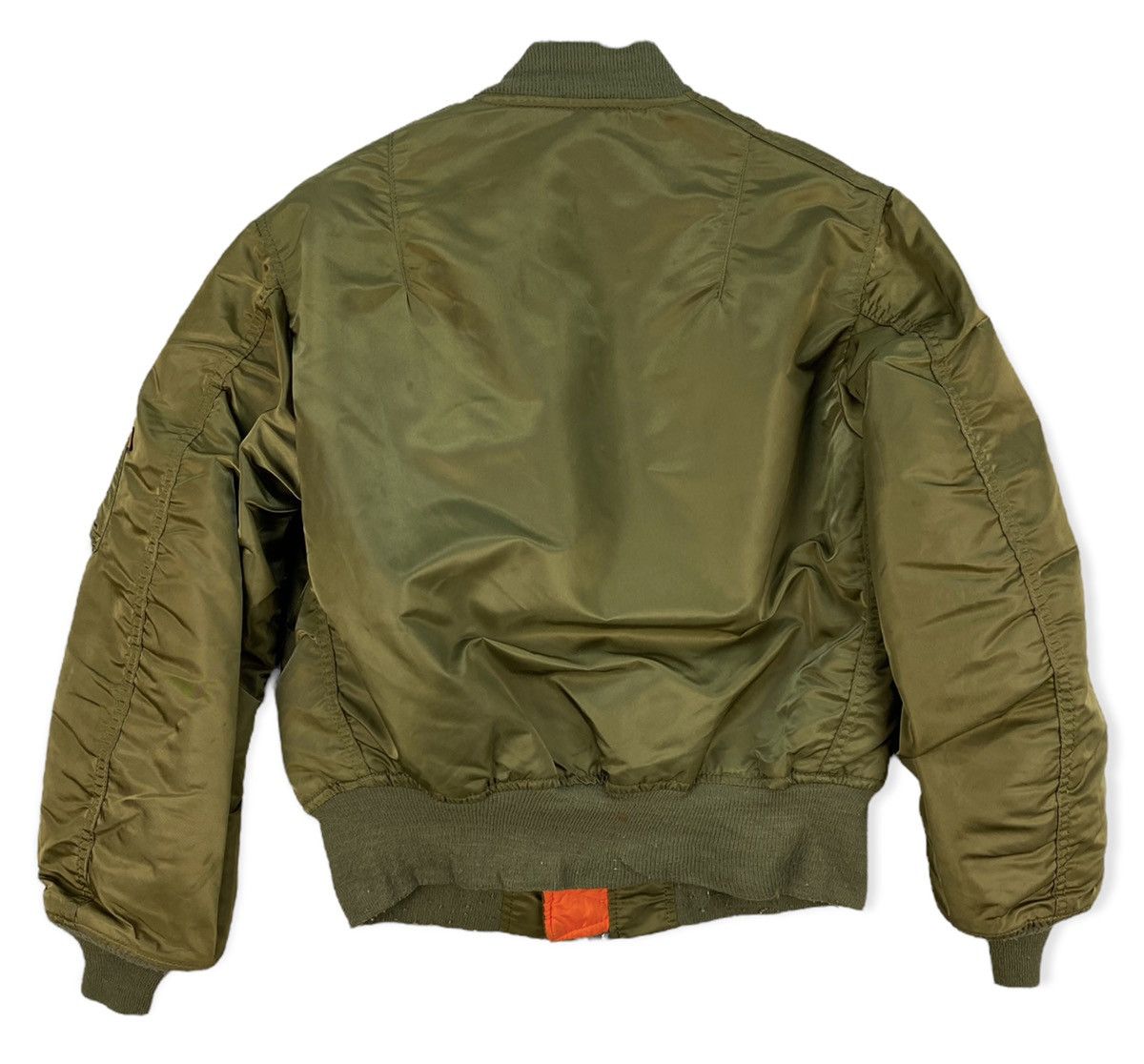 Alpha Industries Vintage Alpha Indsutries Bomber Jacket Ma-1 Size US S / EU 44-46 / 1 - 5 Thumbnail