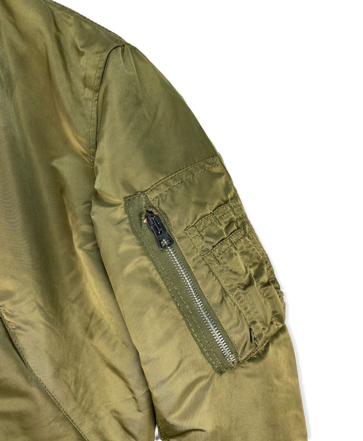 Alpha Industries Vintage Alpha Indsutries Bomber Jacket Ma-1 Size US S / EU 44-46 / 1 - 2 Thumbnail