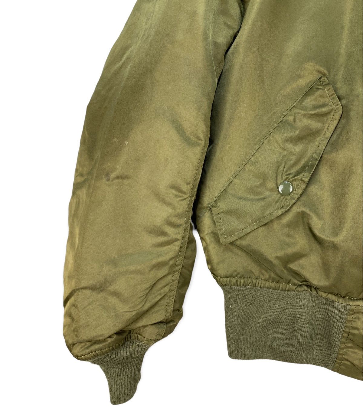 Alpha Industries Vintage Alpha Indsutries Bomber Jacket Ma-1 Size US S / EU 44-46 / 1 - 4 Thumbnail