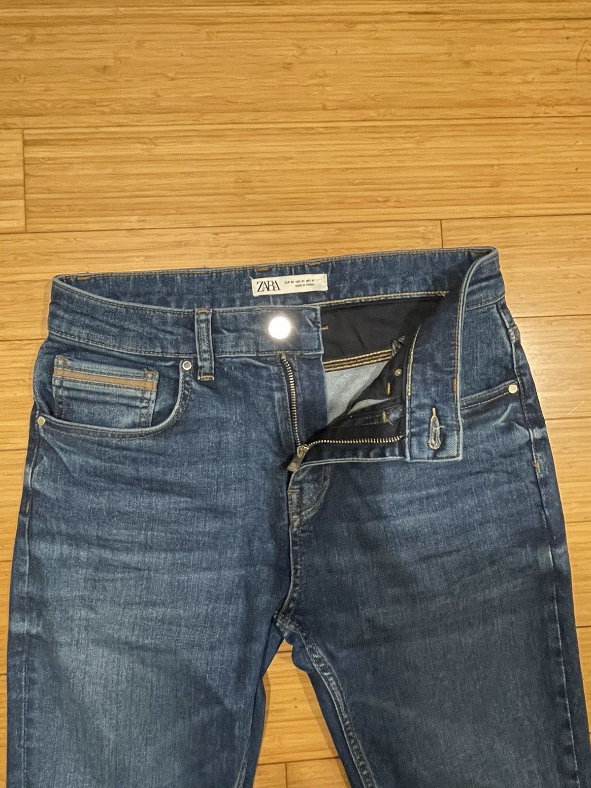 Zara Zara Men’s Slim Jeans Blue Size 31 Size US 31 - 16 Thumbnail