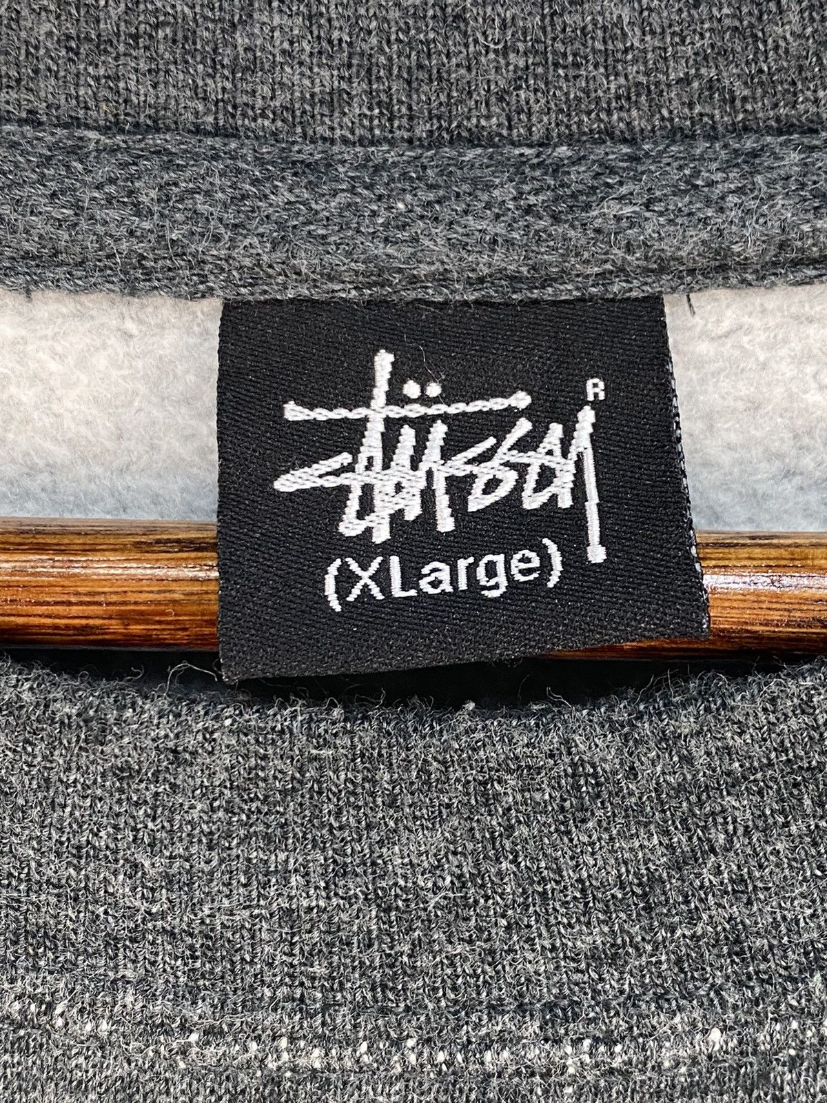 Stussy Stussy Glow In The Dark Logo Sweatshirt Size US XL / EU 56 / 4 - 5 Thumbnail