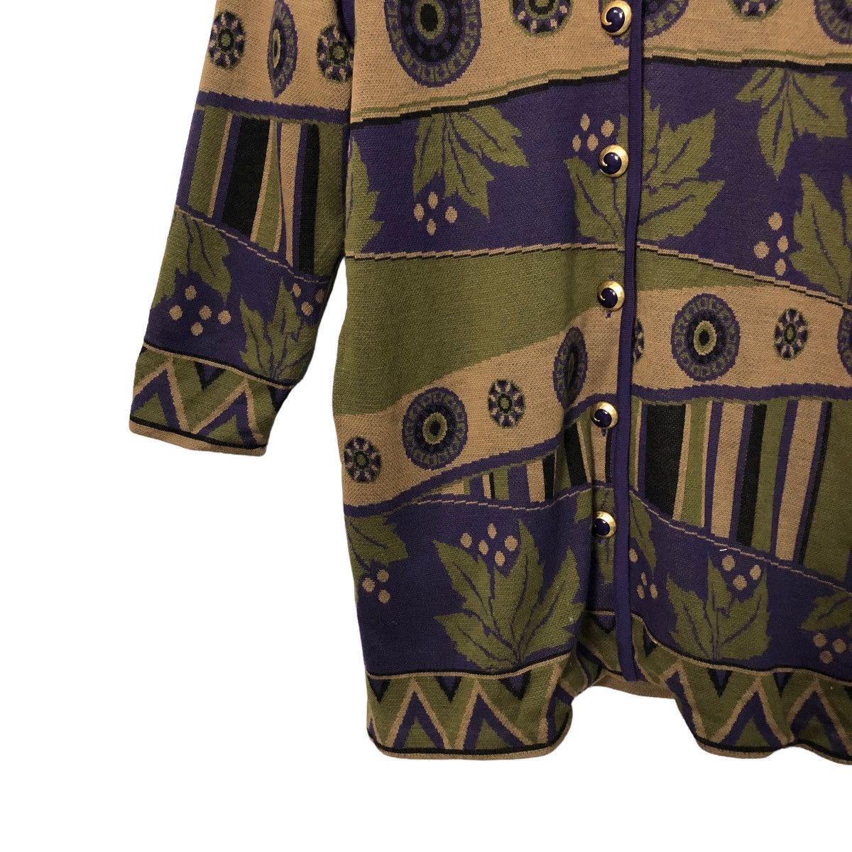 Japanese Brand Vintage Unchicpull Button Ups Full Print Coat Jacket Size US L / EU 52-54 / 3 - 3 Thumbnail