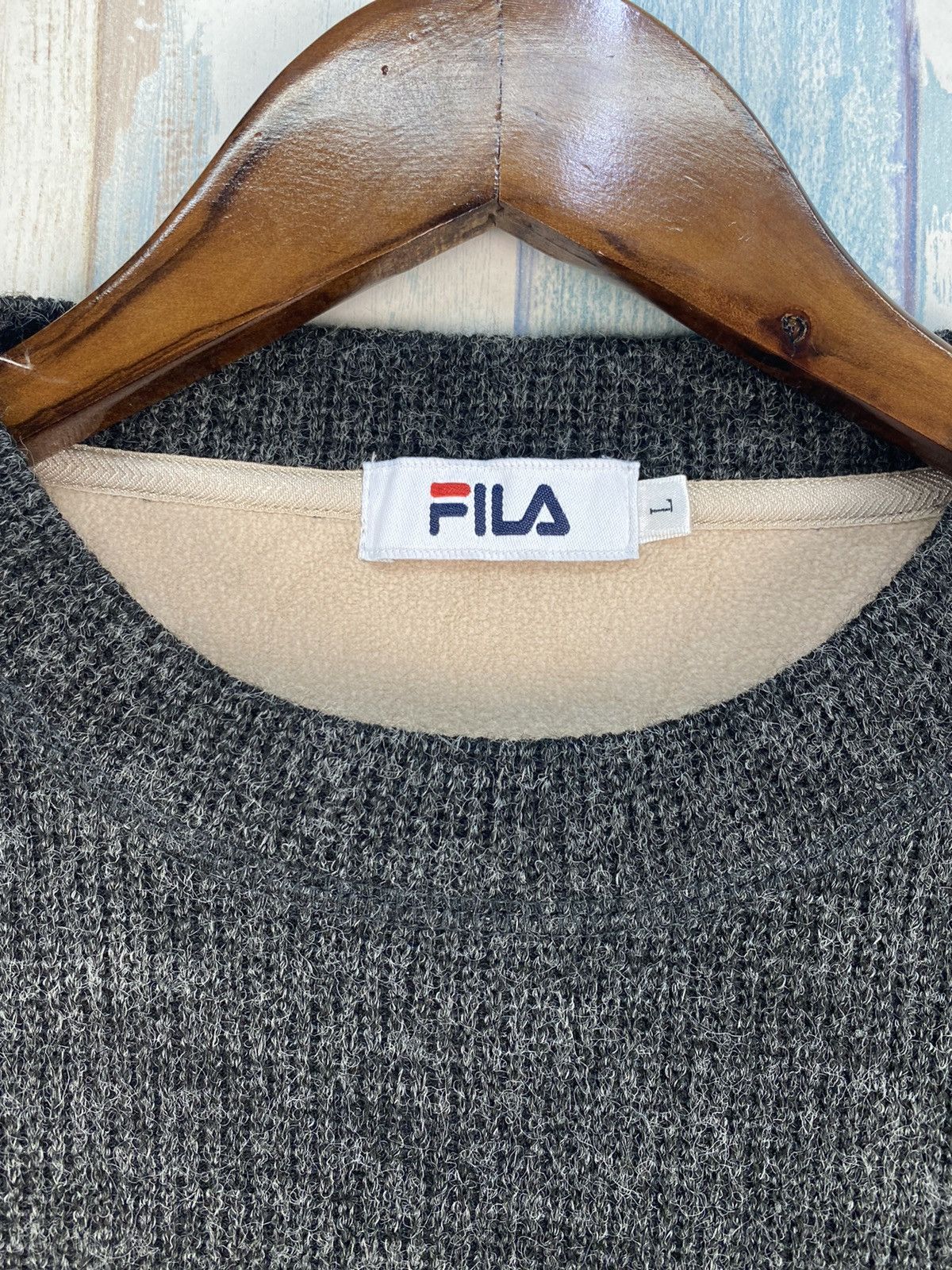 Fila Vintage Fila Spellout Sweatshirt Size US L / EU 52-54 / 3 - 6 Thumbnail