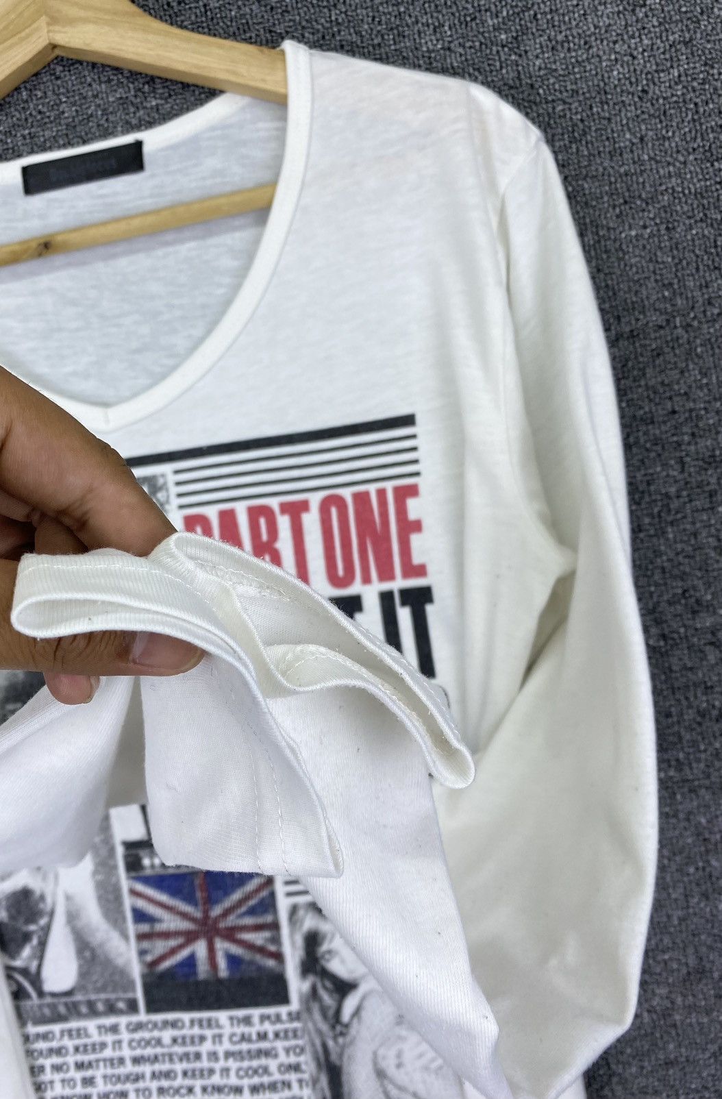 Japanese Brand Vintage Part One Luck Out It Session Mission Tee Shirts Size L / US 10 / IT 46 - 8 Thumbnail