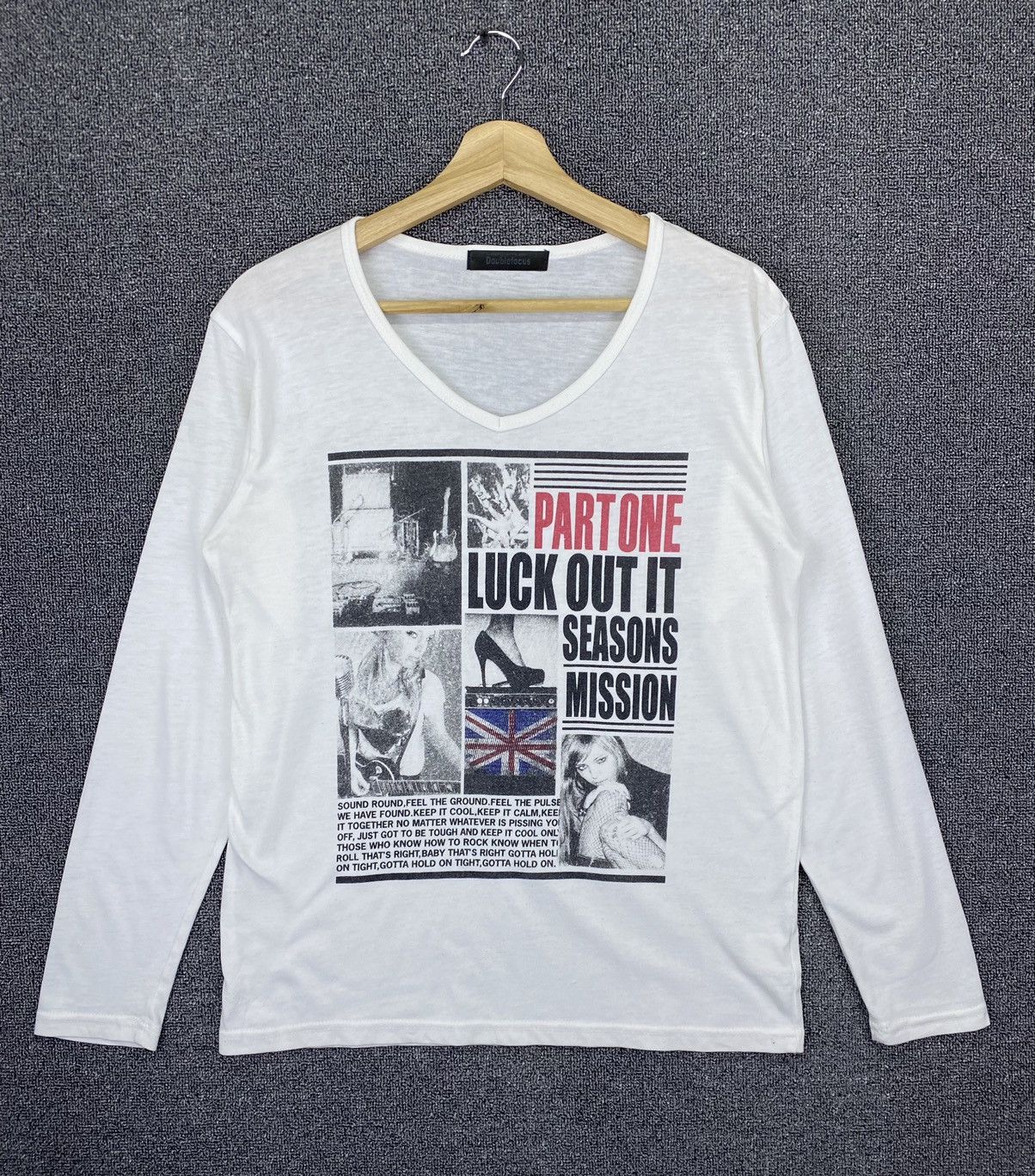 Japanese Brand Vintage Part One Luck Out It Session Mission Tee Shirts Size L / US 10 / IT 46 - 1 Thumbnail