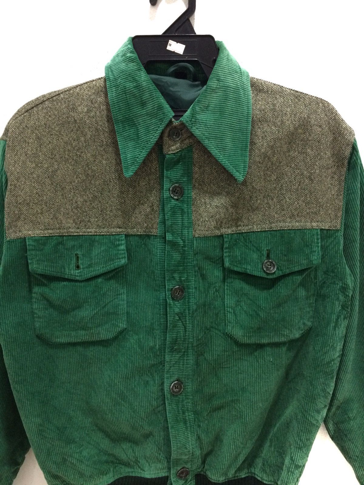 Japanese Brand Japanese Brand Corduroy Bomber Syle Jacket Size US M / EU 48-50 / 2 - 2 Thumbnail