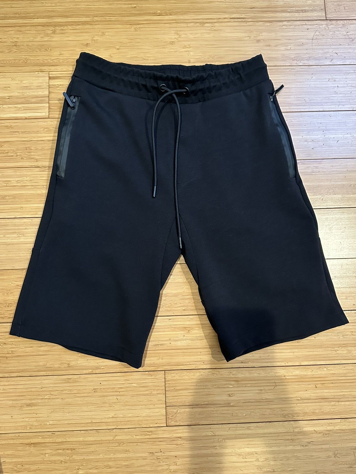 Zara Zara Black Shorts with Zipper Pockets Size Medium Size US 31 - 1 Thumbnail