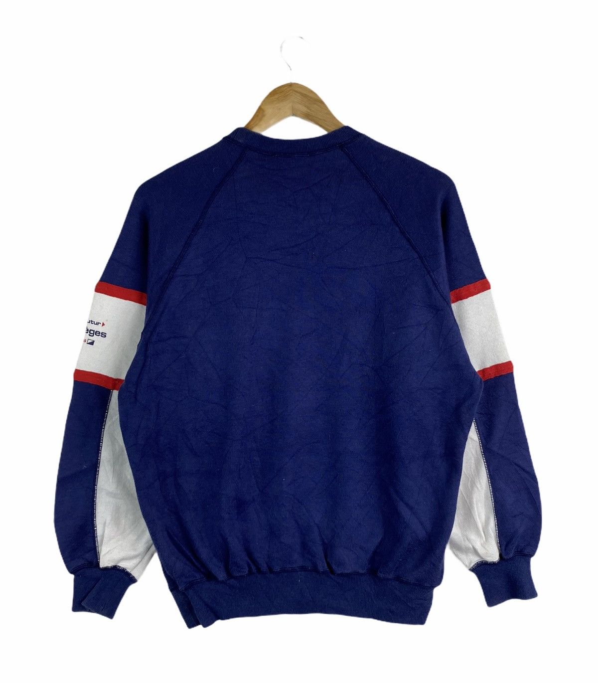 Courreges × Vintage VINTAGE COURREGES SPORT FUTUR PARIS CREWNECK SWEATSHIRT Size US S / EU 44-46 / 1 - 2 Thumbnail