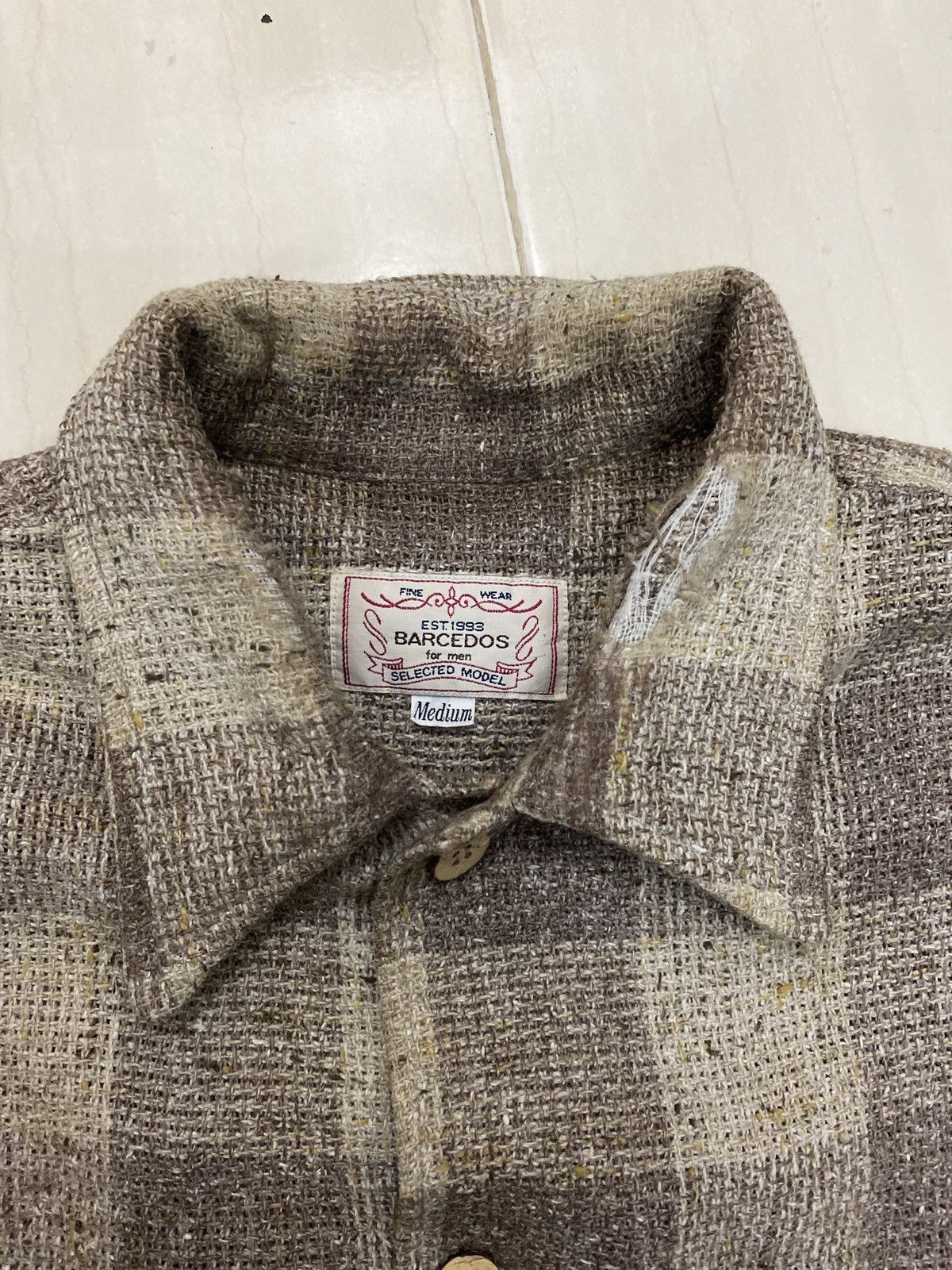 Flannel × Japanese Brand × Vintage VINTAGE BARCEDOS FLANNEL JACKET Size US M / EU 48-50 / 2 - 5 Thumbnail