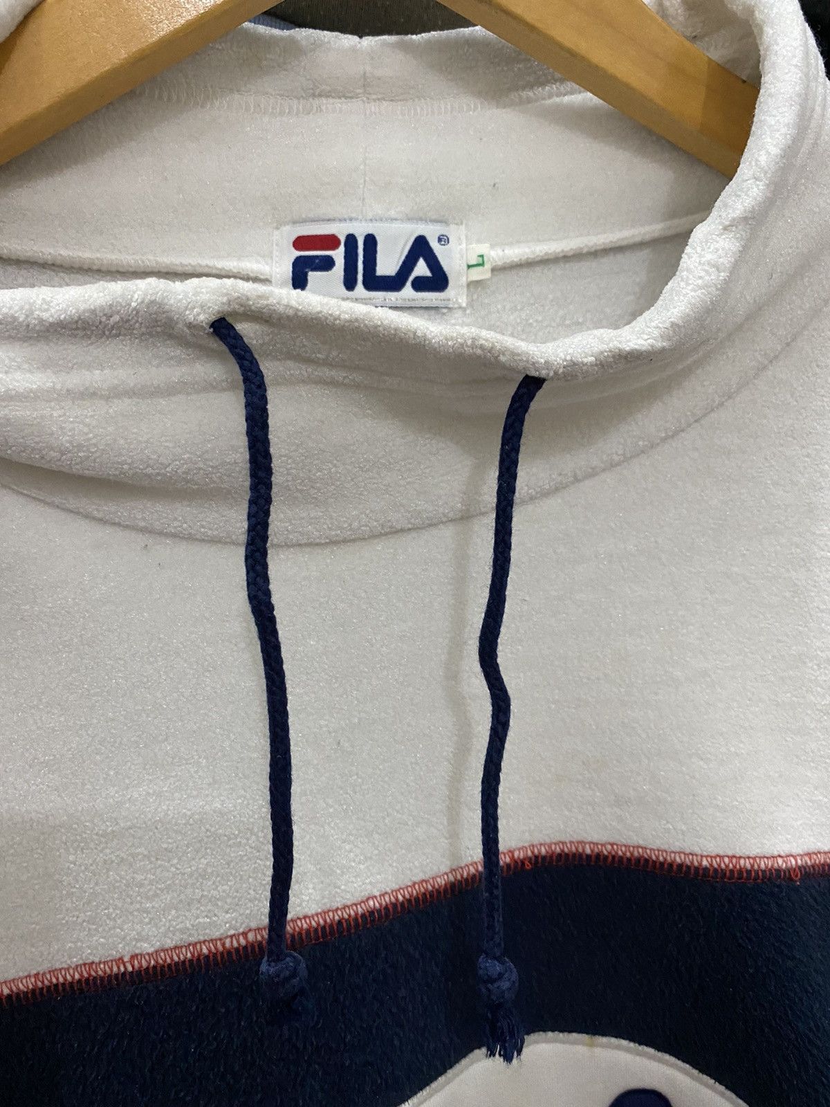 Bjorn Borg × Fila × Vintage VINTAGE 90’s FILA SPELl OUT LOGO SWEATSHIRT Size US L / EU 52-54 / 3 - 5 Thumbnail