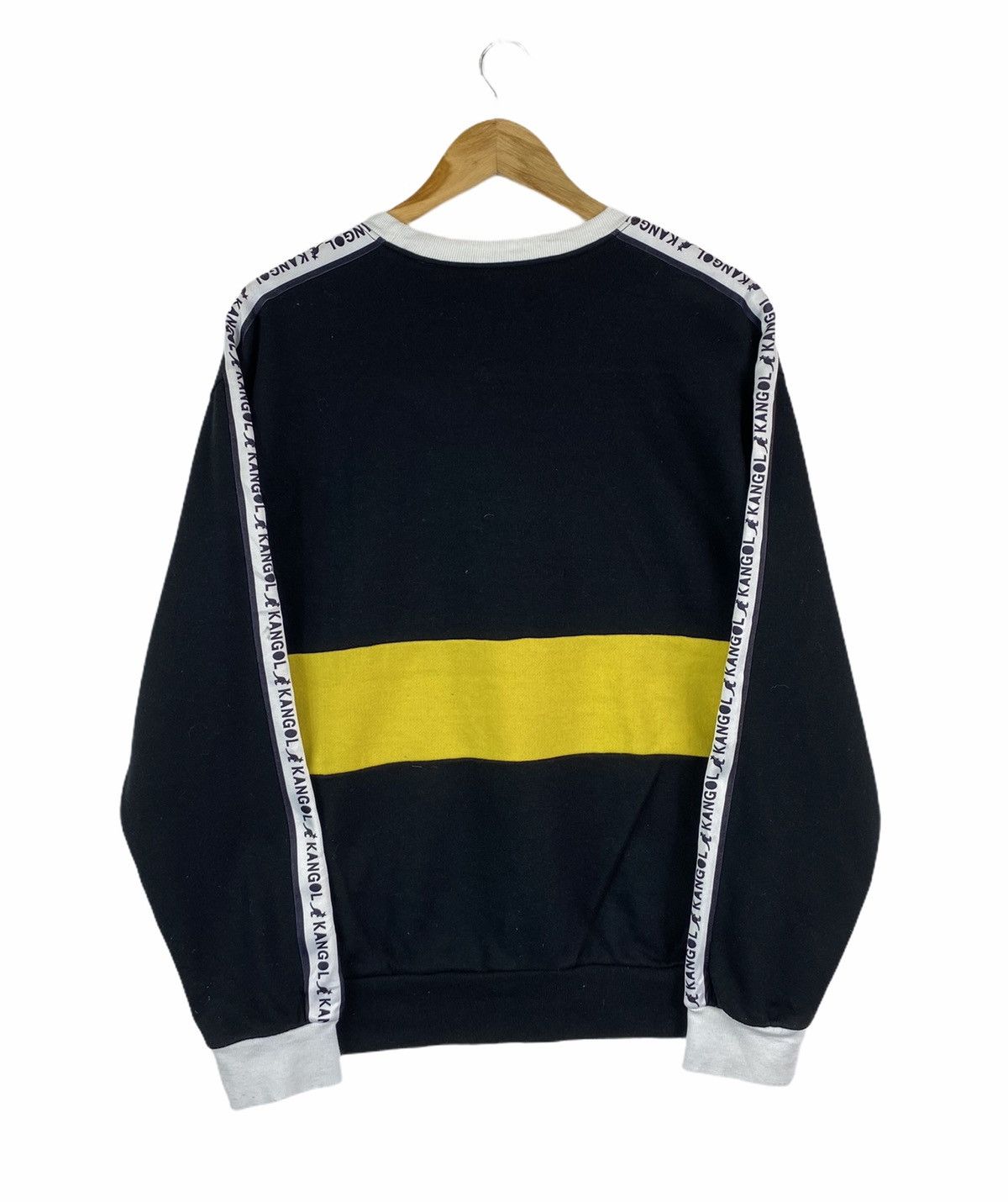 Kangol KANGOL Side Tape Big Logo Sweatshirt Pullover Jumper Size US M / EU 48-50 / 2 - 2 Thumbnail