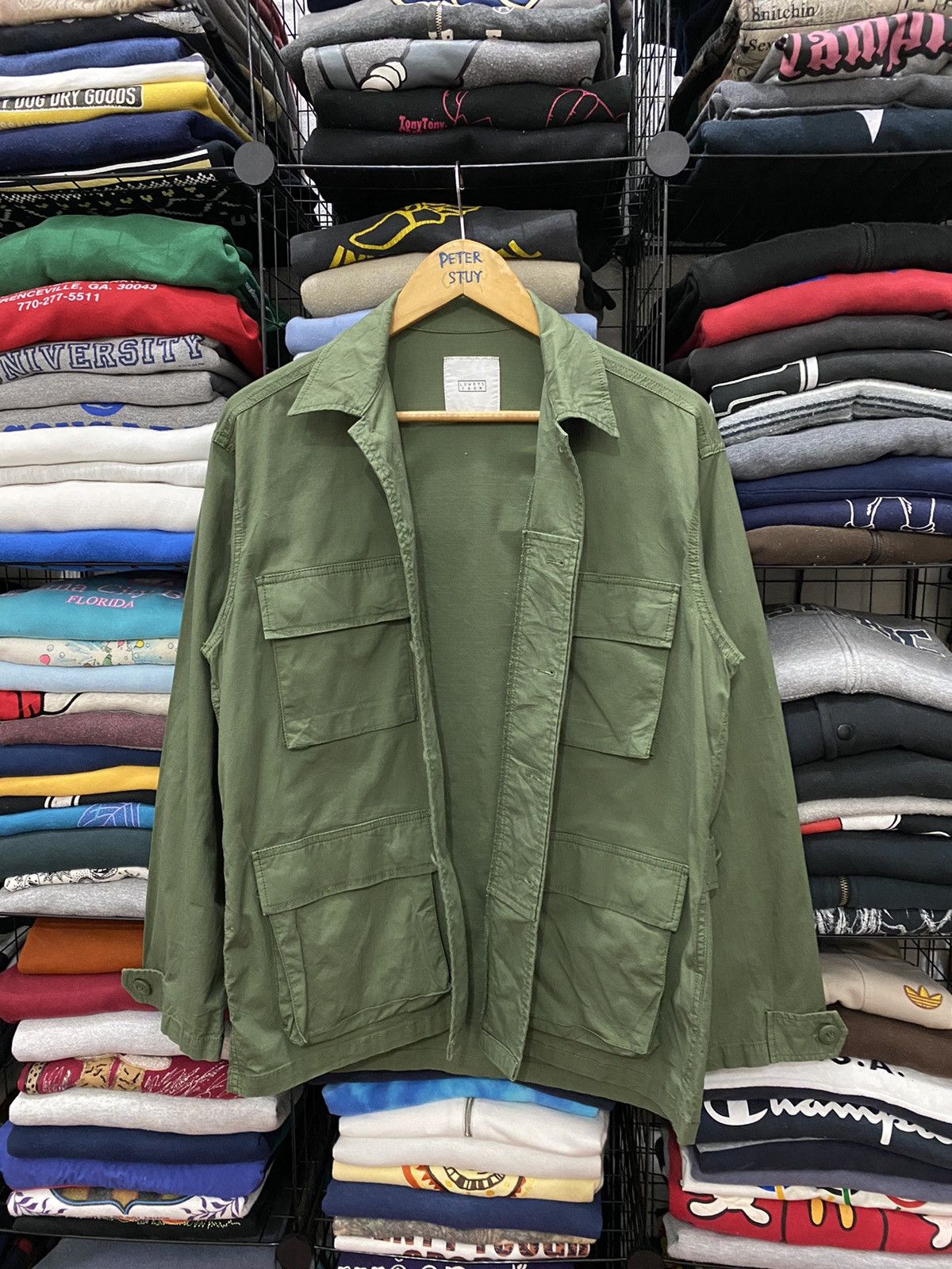Japanese Brand LOWRYS FARM MILITARY MEN’S SHIRT Size US M / EU 48-50 / 2 - 2 Thumbnail