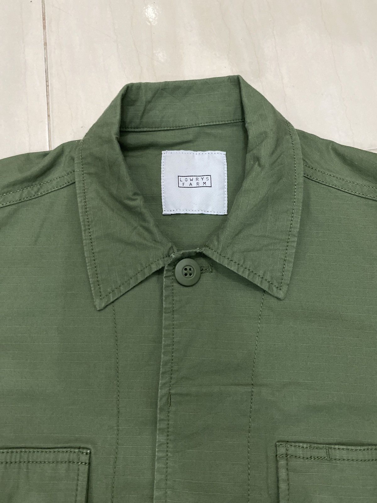 Japanese Brand LOWRYS FARM MILITARY MEN’S SHIRT Size US M / EU 48-50 / 2 - 6 Thumbnail