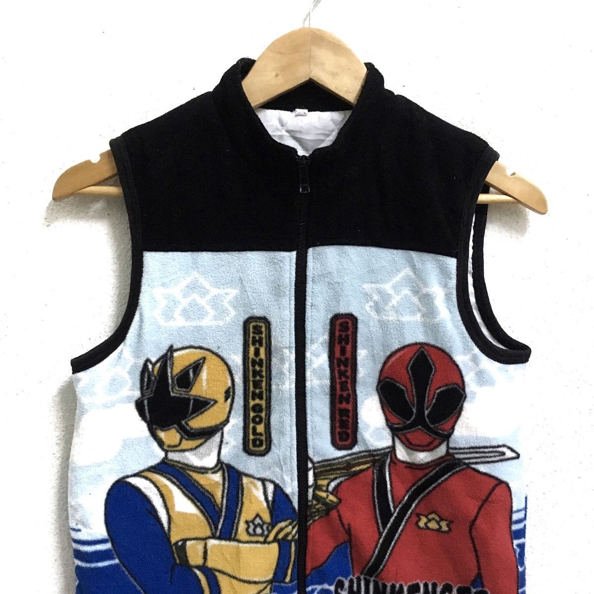Cartoon Network × Vintage POWER RANGER SAMURAI ACTION CARTOON MOVIE FLEECE TANKS Size US XXS / EU 40 - 3 Thumbnail