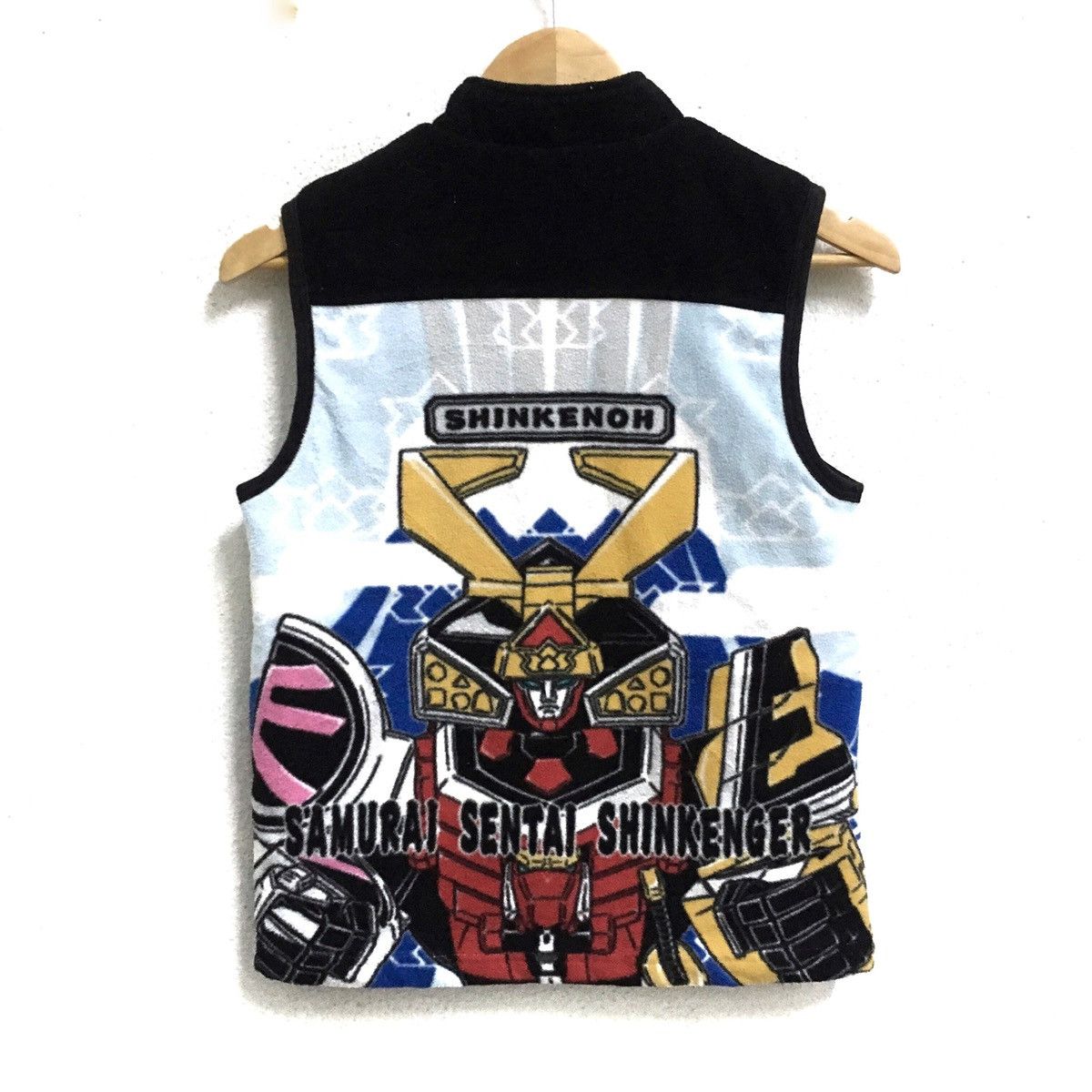 Cartoon Network × Vintage POWER RANGER SAMURAI ACTION CARTOON MOVIE FLEECE TANKS Size US XXS / EU 40 - 2 Thumbnail