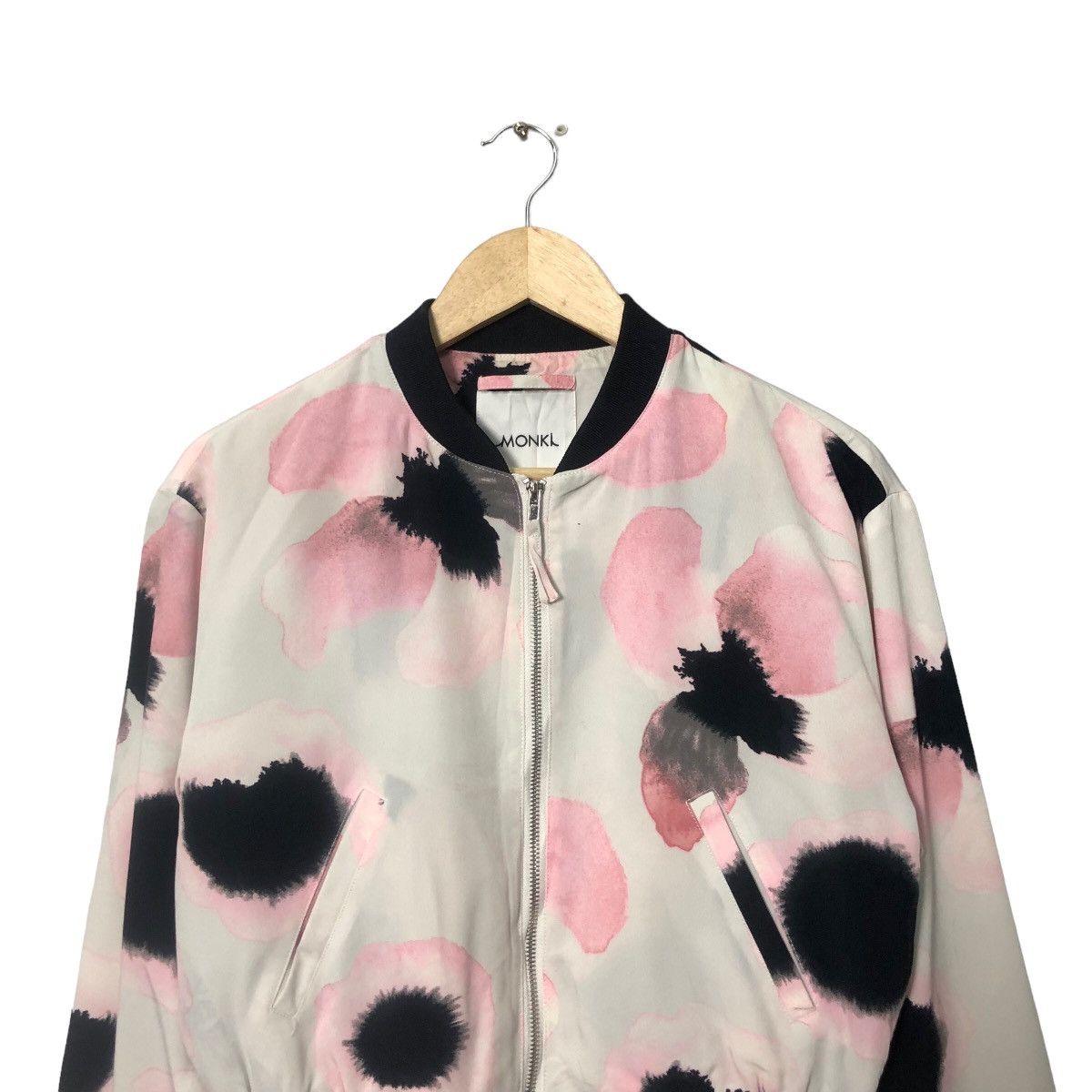 Vintage Vintage Monki Zipper Ups Full Print Jacket Size M / US 6-8 / IT 42-44 - 4 Thumbnail