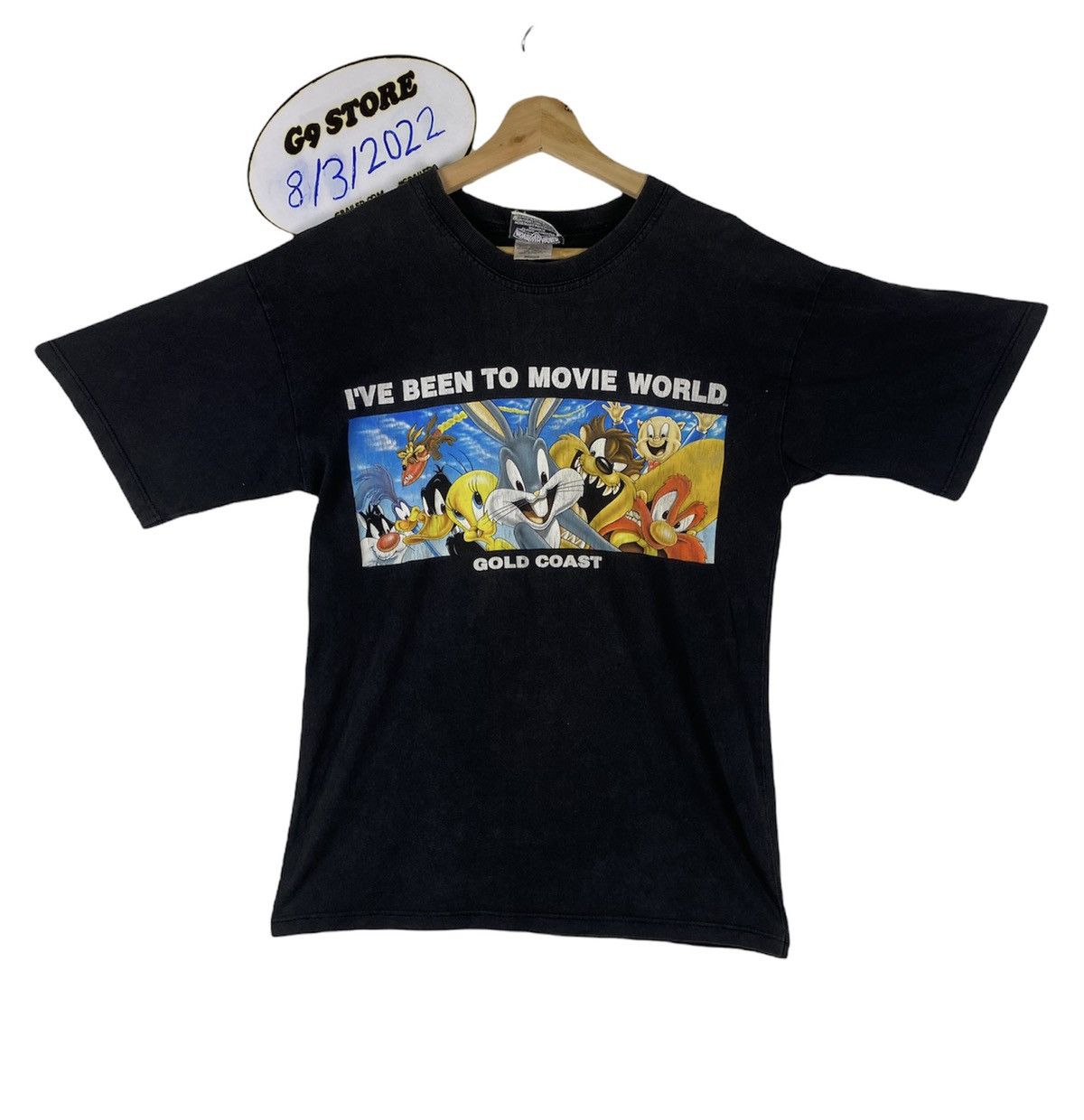 Vintage GONE 🔥 Vintage Tazmania Gold Coast Movie T shirt Tee Size US M / EU 48-50 / 2 - 1 Thumbnail