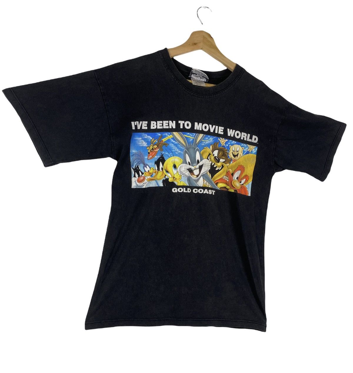 Vintage GONE 🔥 Vintage Tazmania Gold Coast Movie T shirt Tee Size US M / EU 48-50 / 2 - 2 Thumbnail