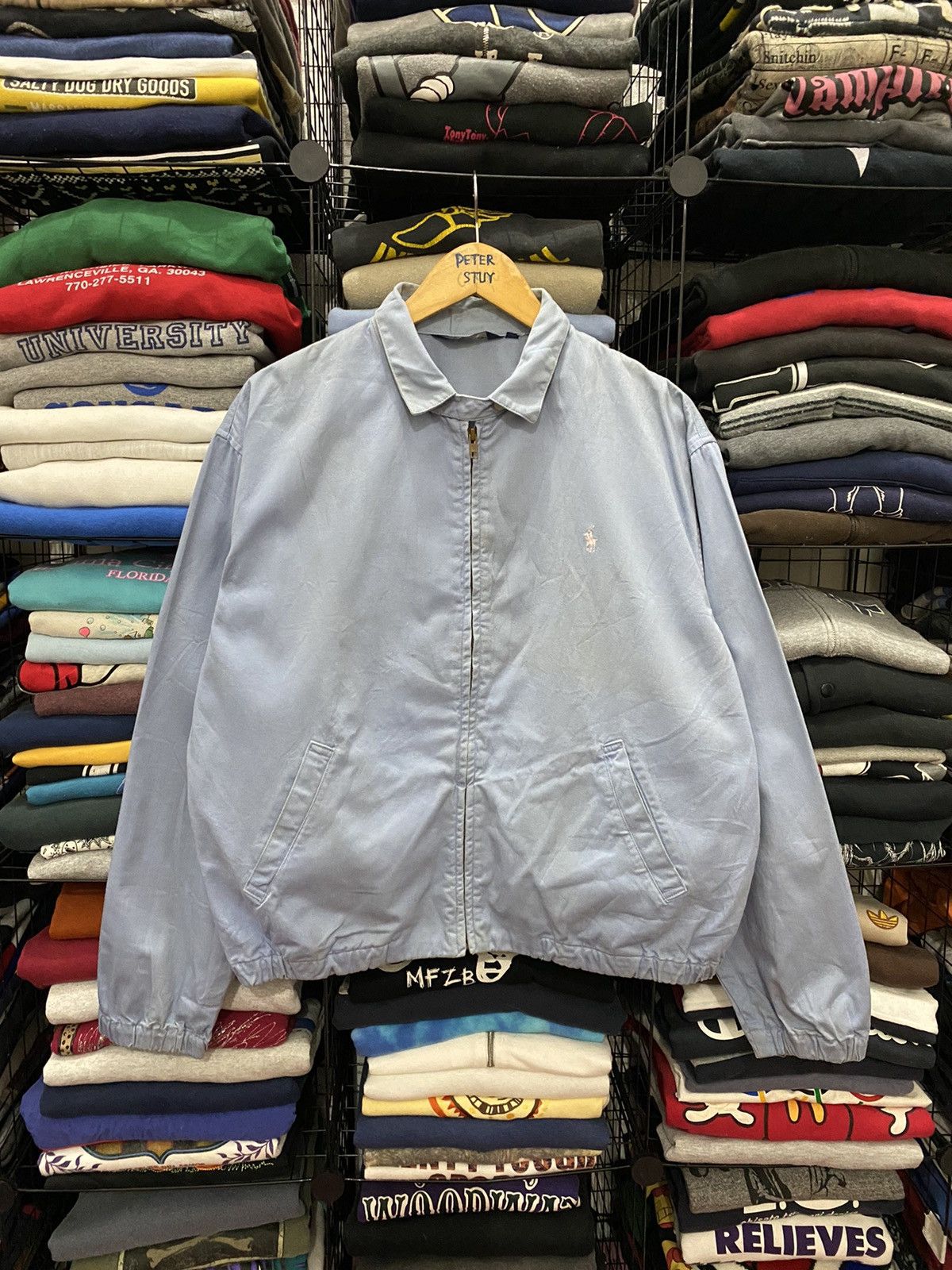 Polo Ralph Lauren × Vintage VINTAGE Y2K POLO RALPH LAUREN COTTON JACKET Size US M / EU 48-50 / 2 - 1 Thumbnail
