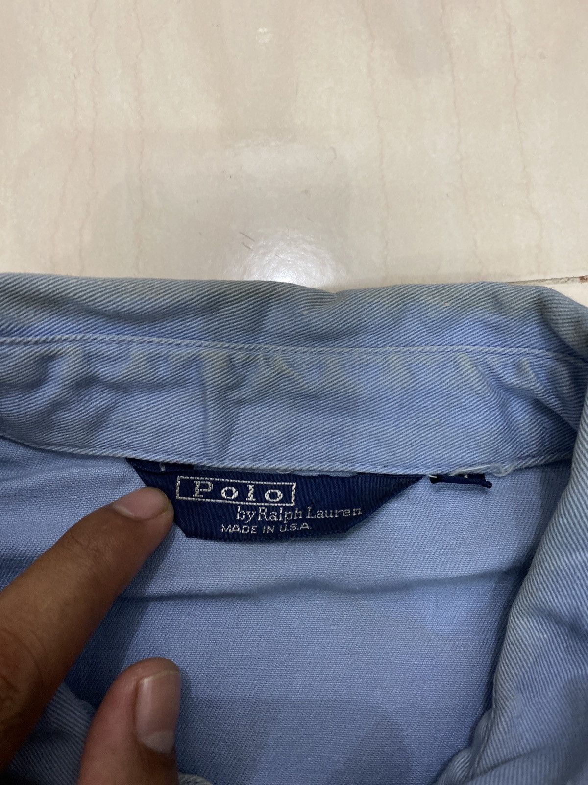 Polo Ralph Lauren × Vintage VINTAGE Y2K POLO RALPH LAUREN COTTON JACKET Size US M / EU 48-50 / 2 - 9 Thumbnail