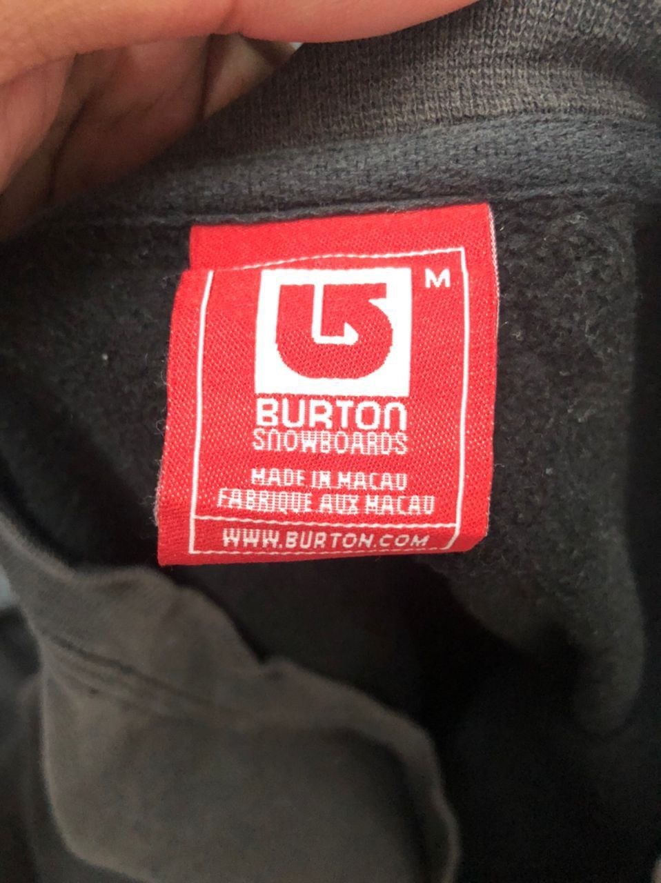 Burton Vintage Burton Spell Out Logo Faded Sweatshirt Size US XL / EU 56 / 4 - 9 Thumbnail
