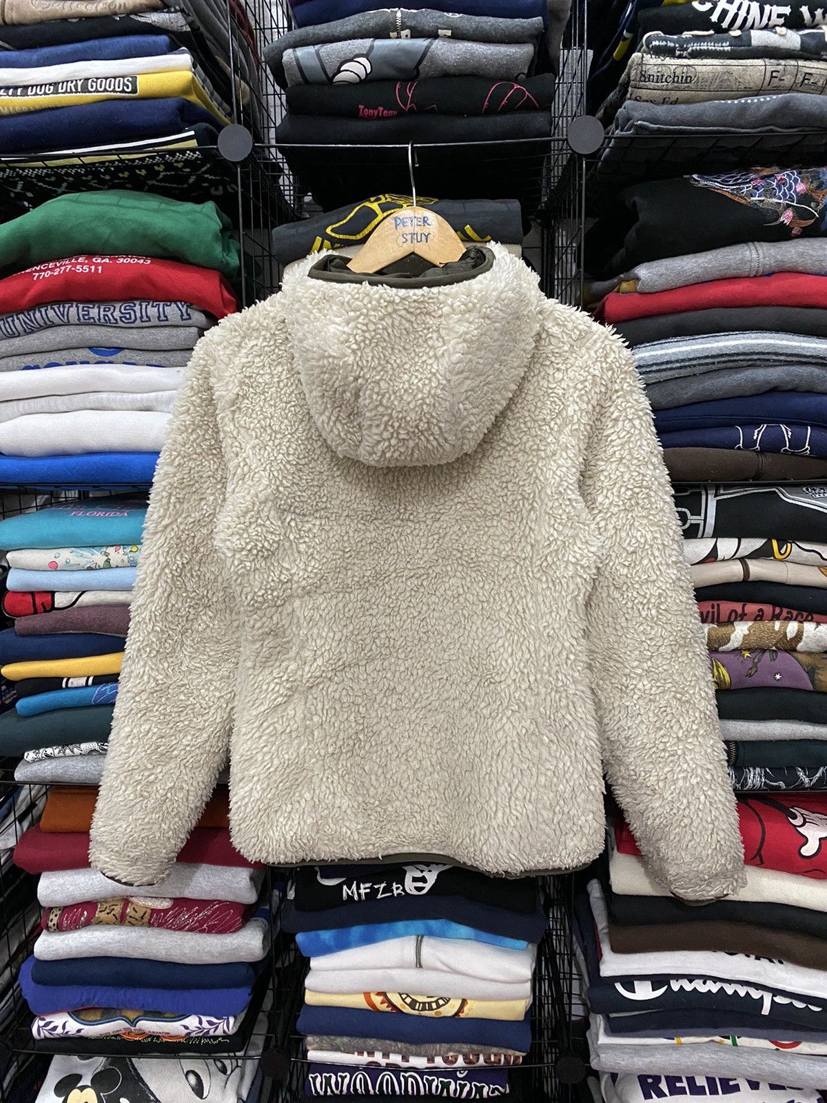 Patagonia PATAGONIA VINTAGE DEEP PILE CREAM HOODIES Size US XS / EU 42 / 0 - 3 Thumbnail