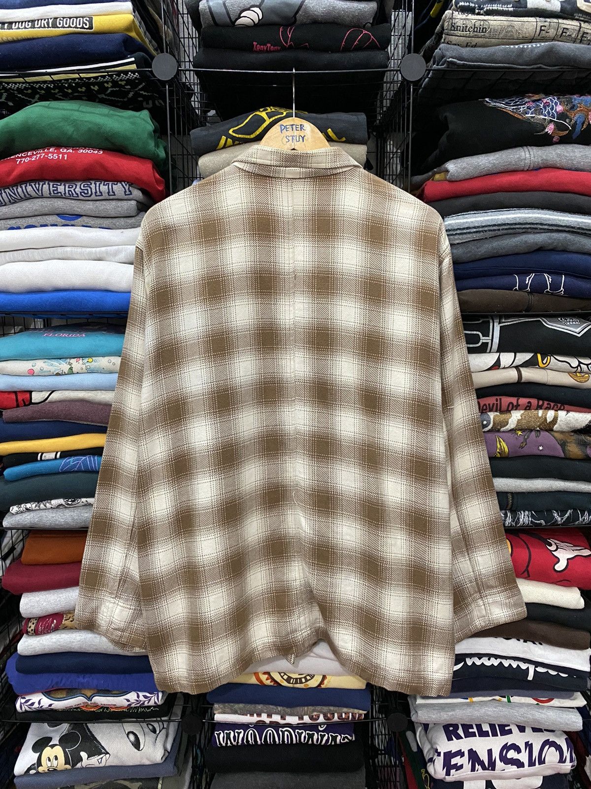 Flannel × Japanese Brand Ile de ceur Flannel Jacket Size US M / EU 48-50 / 2 - 4 Thumbnail