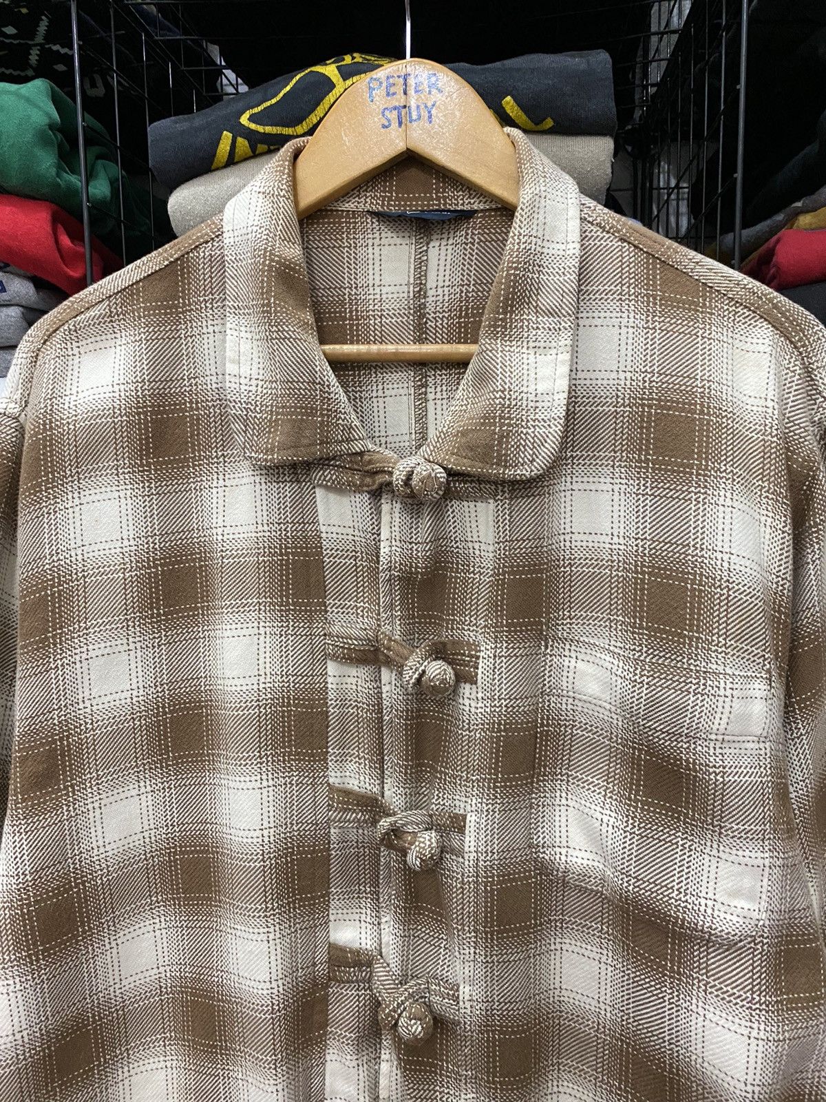 Flannel × Japanese Brand Ile de ceur Flannel Jacket Size US M / EU 48-50 / 2 - 2 Thumbnail