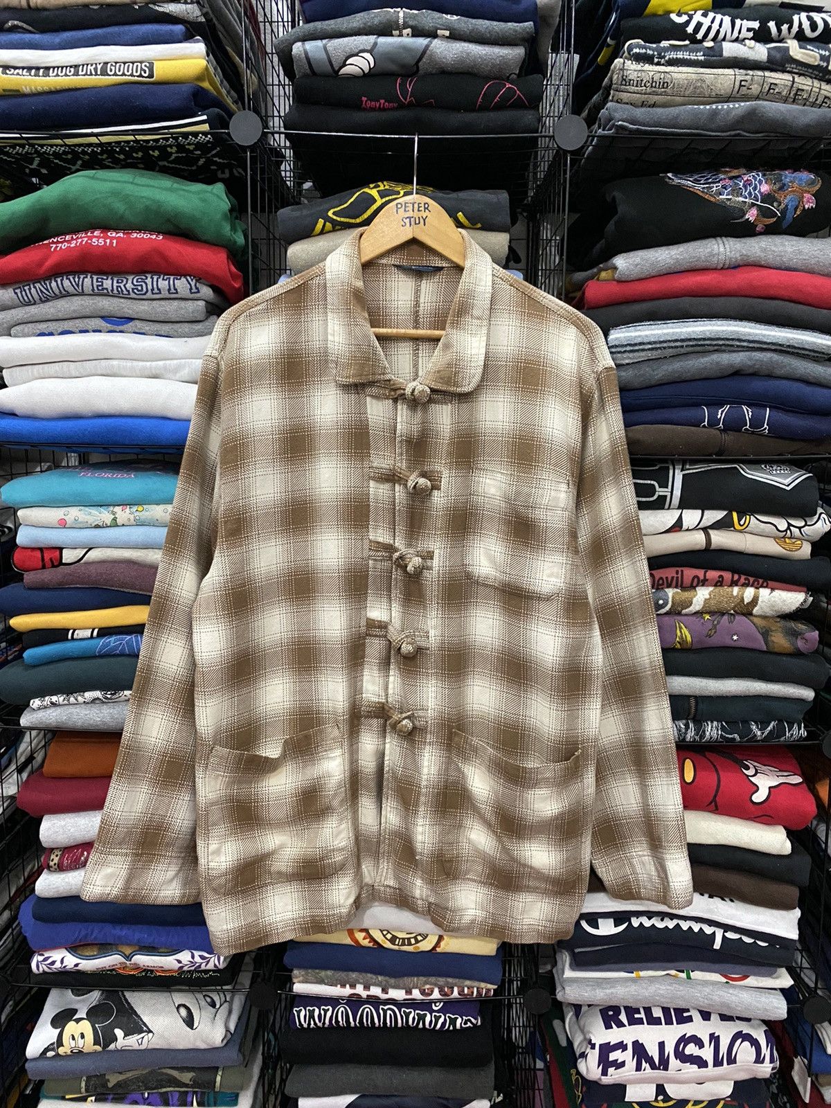 Flannel × Japanese Brand Ile de ceur Flannel Jacket Size US M / EU 48-50 / 2 - 1 Thumbnail