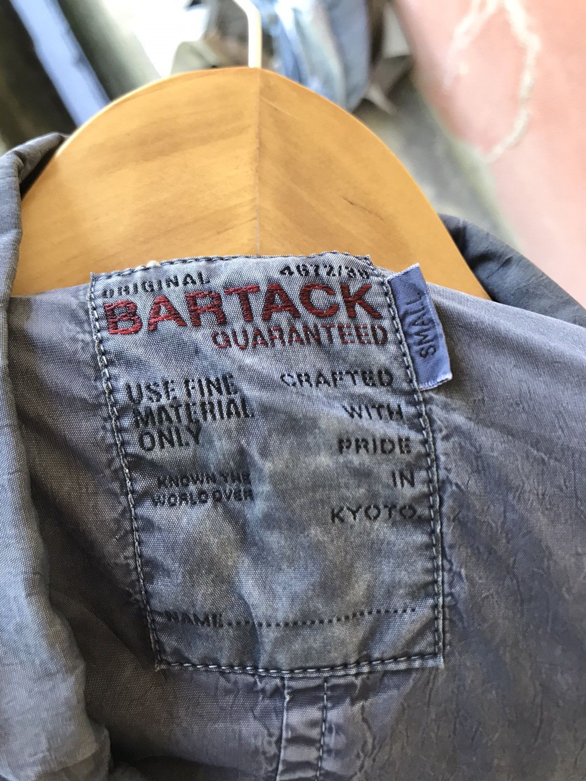 Japanese Brand Bartacks Worker Chore Jacket button on Size US M / EU 48-50 / 2 - 5 Thumbnail