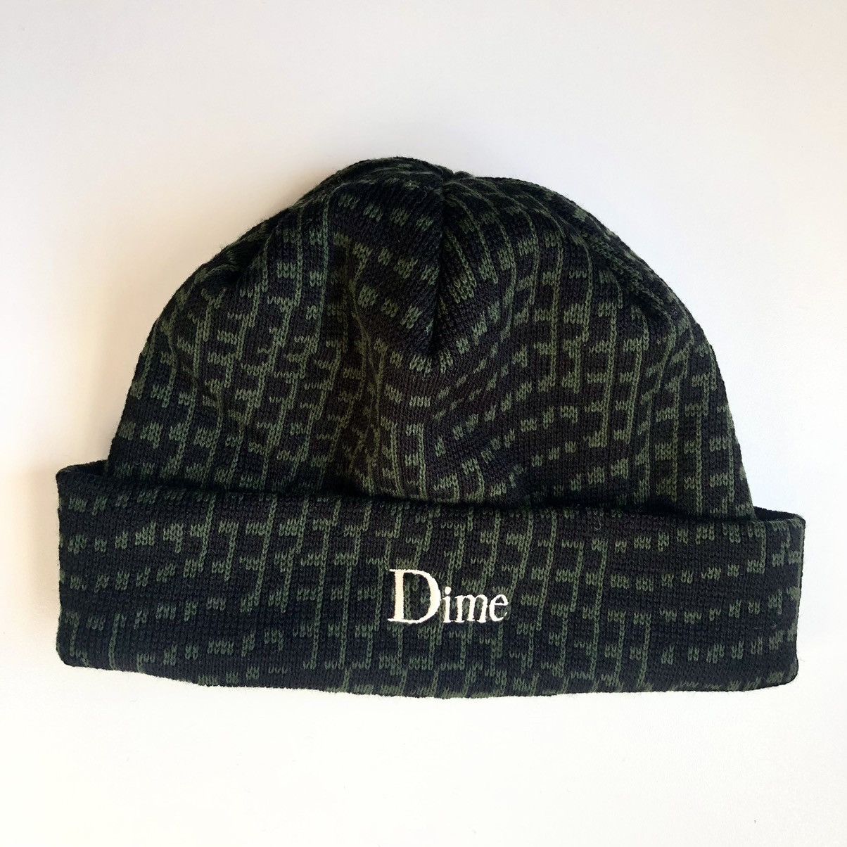 Dime Dime Classic Warp Beanie GREEN | Grailed