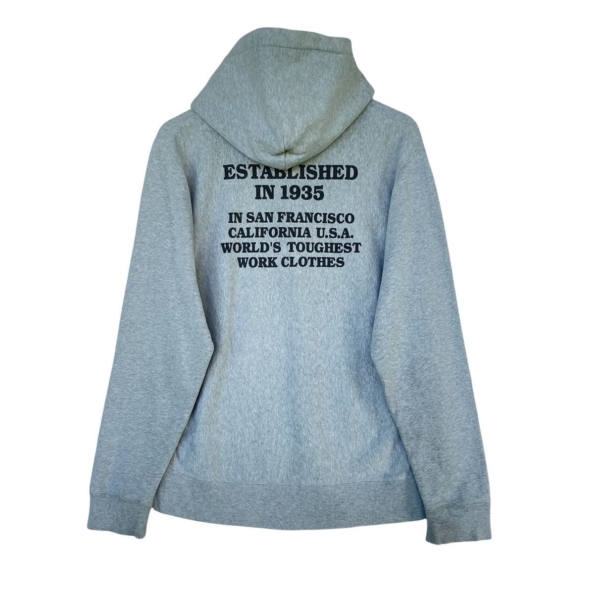 Ben Davis Vintage 90s Ben Davis Poem Hoodie Size US M / EU 48-50 / 2 - 2 Thumbnail