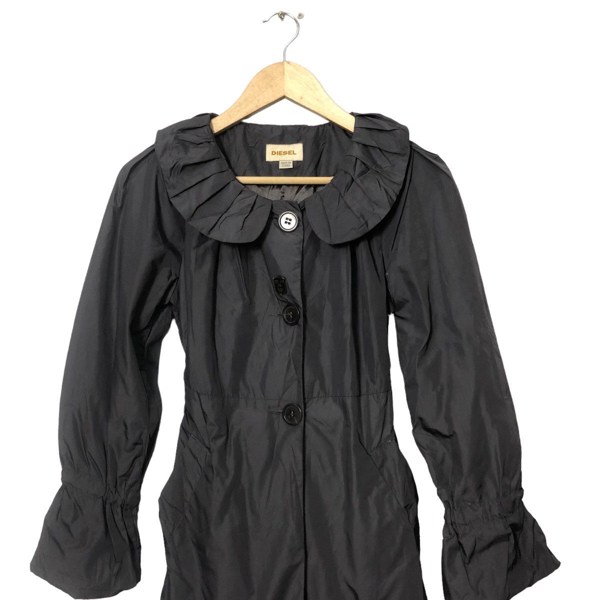 Diesel Vintage Diesel Trench Coat Jacket Size XS / US 0-2 / IT 36-38 - 4 Thumbnail