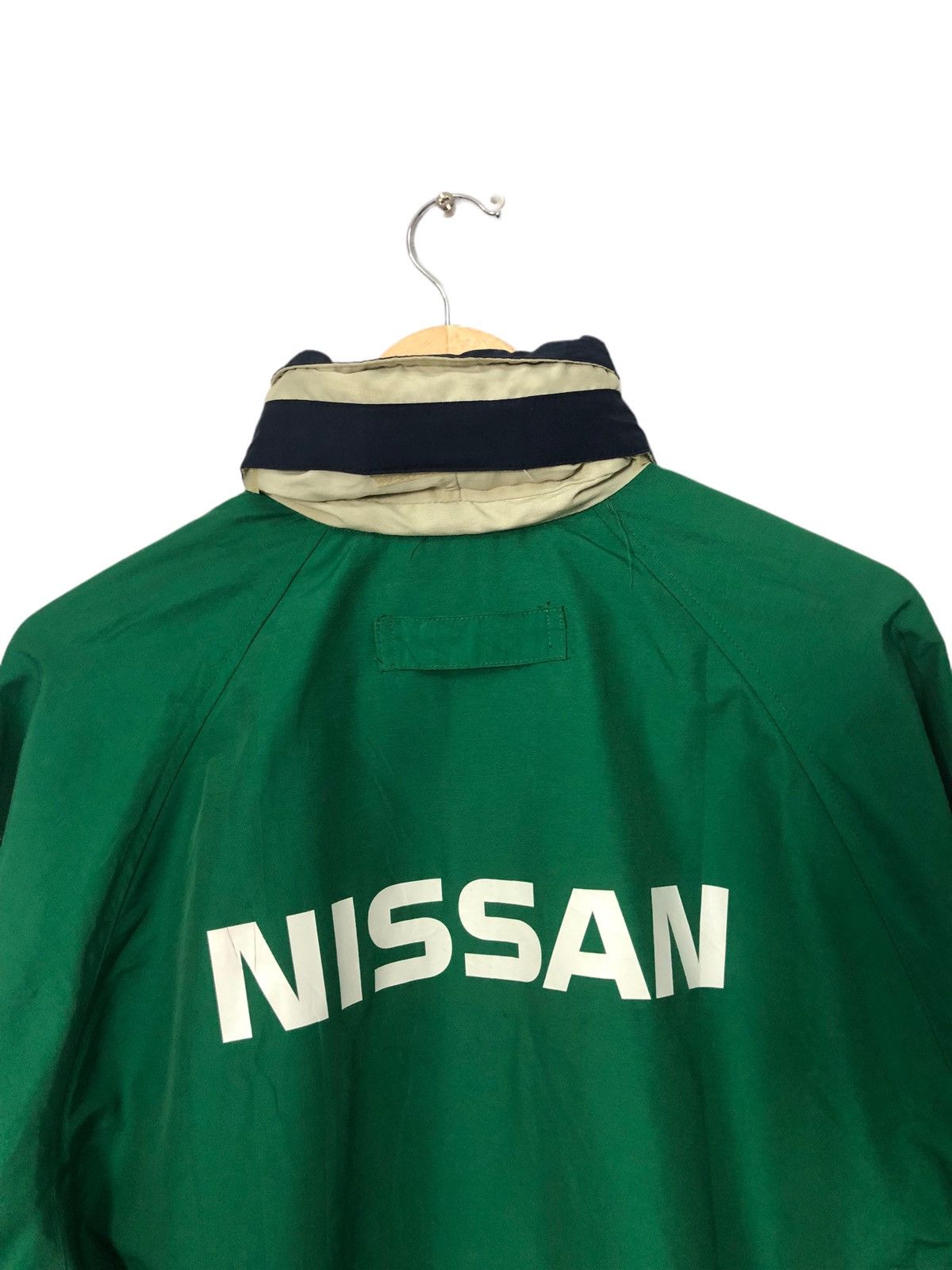 Japanese Brand Vintage Nissan Spell Out Big Logo Zipper Ups Hoodie Jacket Size US XL / EU 56 / 4 - 11 Thumbnail