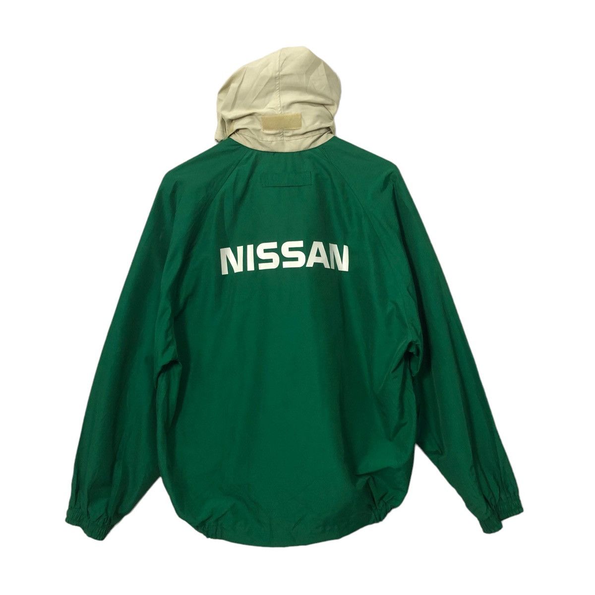 Japanese Brand Vintage Nissan Spell Out Big Logo Zipper Ups Hoodie Jacket Size US XL / EU 56 / 4 - 1 Thumbnail