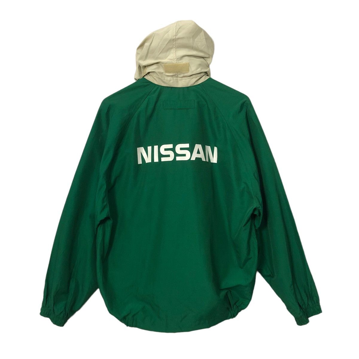 Japanese Brand Vintage Nissan Spell Out Big Logo Zipper Ups Hoodie Jacket Size US XL / EU 56 / 4 - 6 Thumbnail