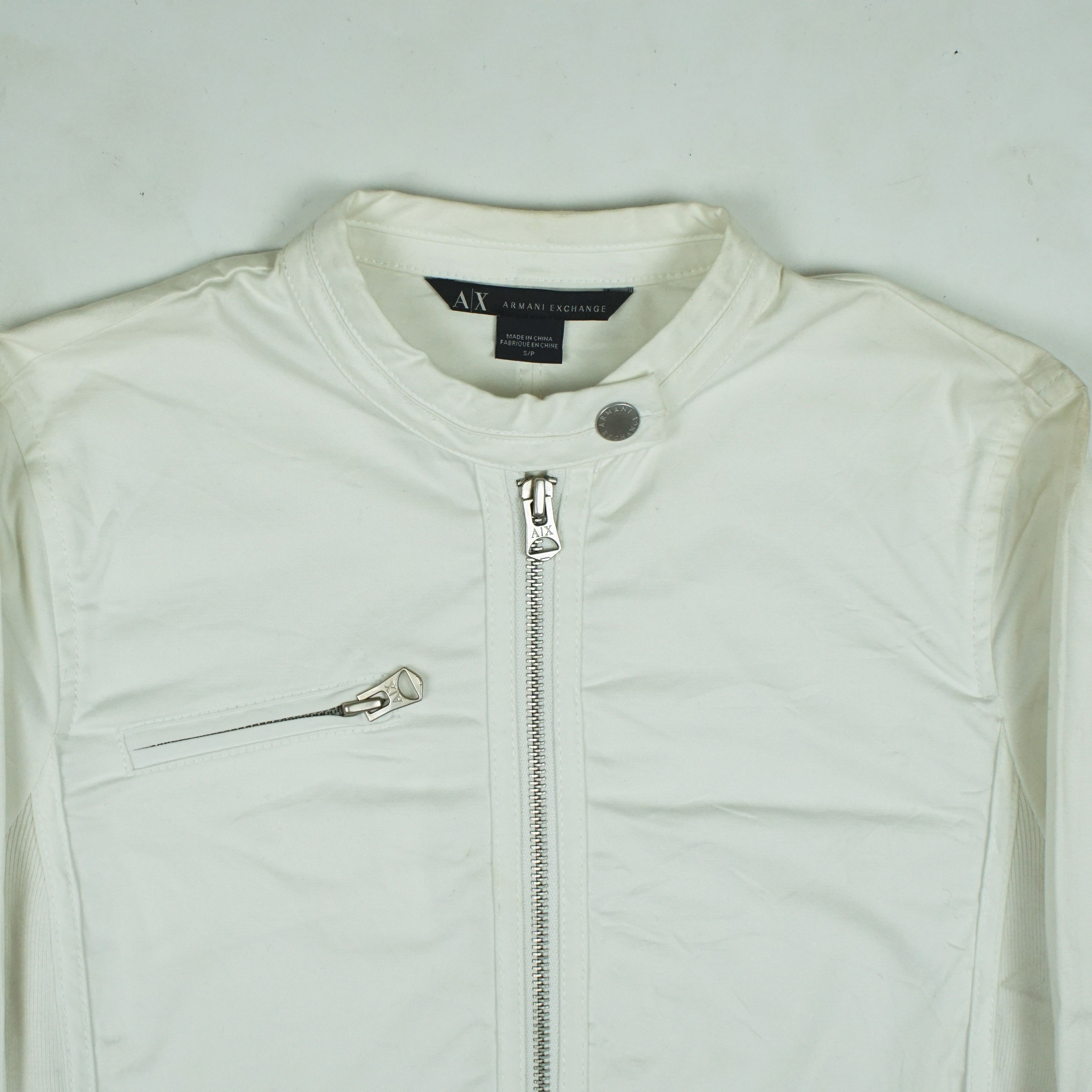 Armani *NoTariff Armani Exchange Multipocket Biker Jacket Size S / US 4 / IT 40 - 2 Thumbnail