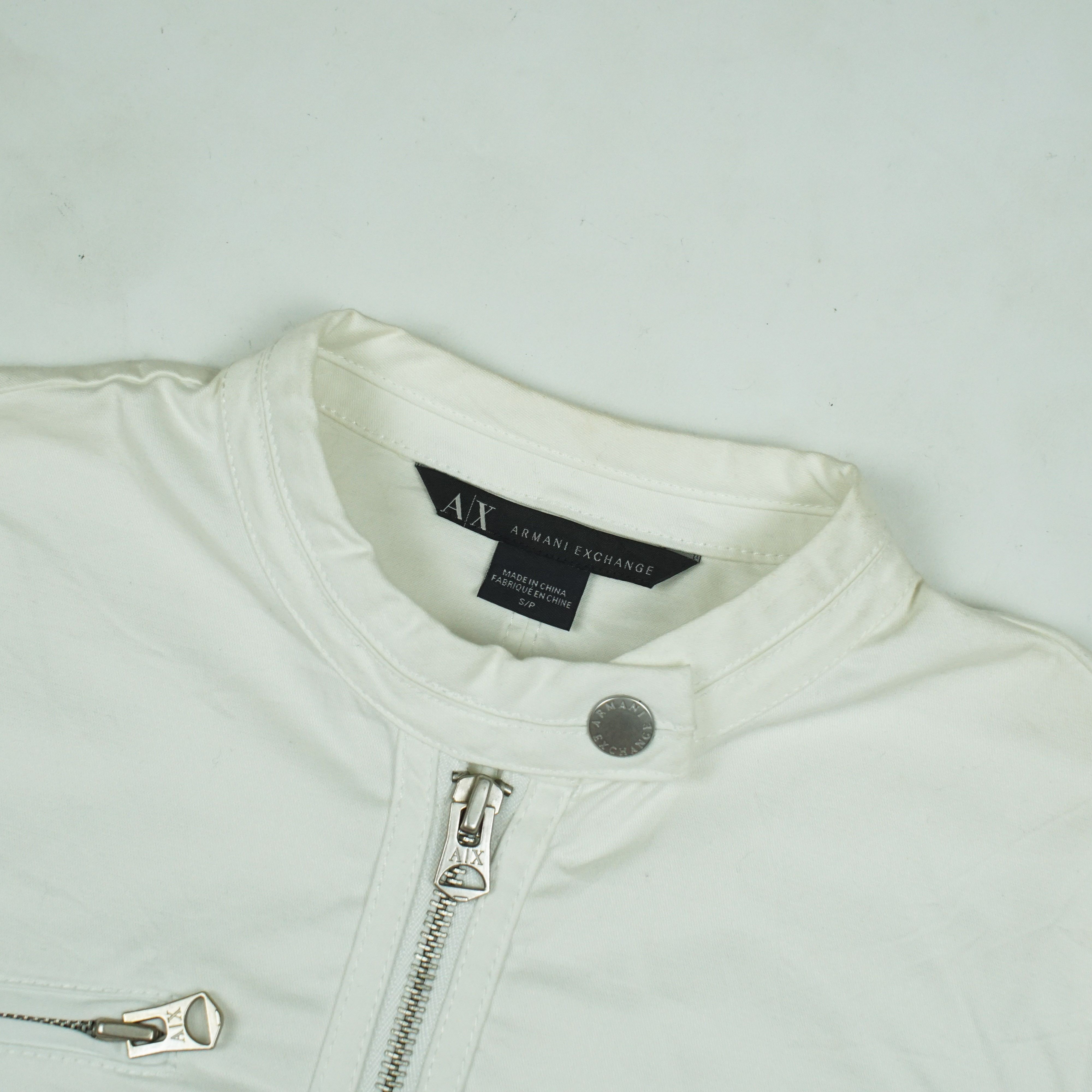 Armani *NoTariff Armani Exchange Multipocket Biker Jacket Size S / US 4 / IT 40 - 4 Thumbnail