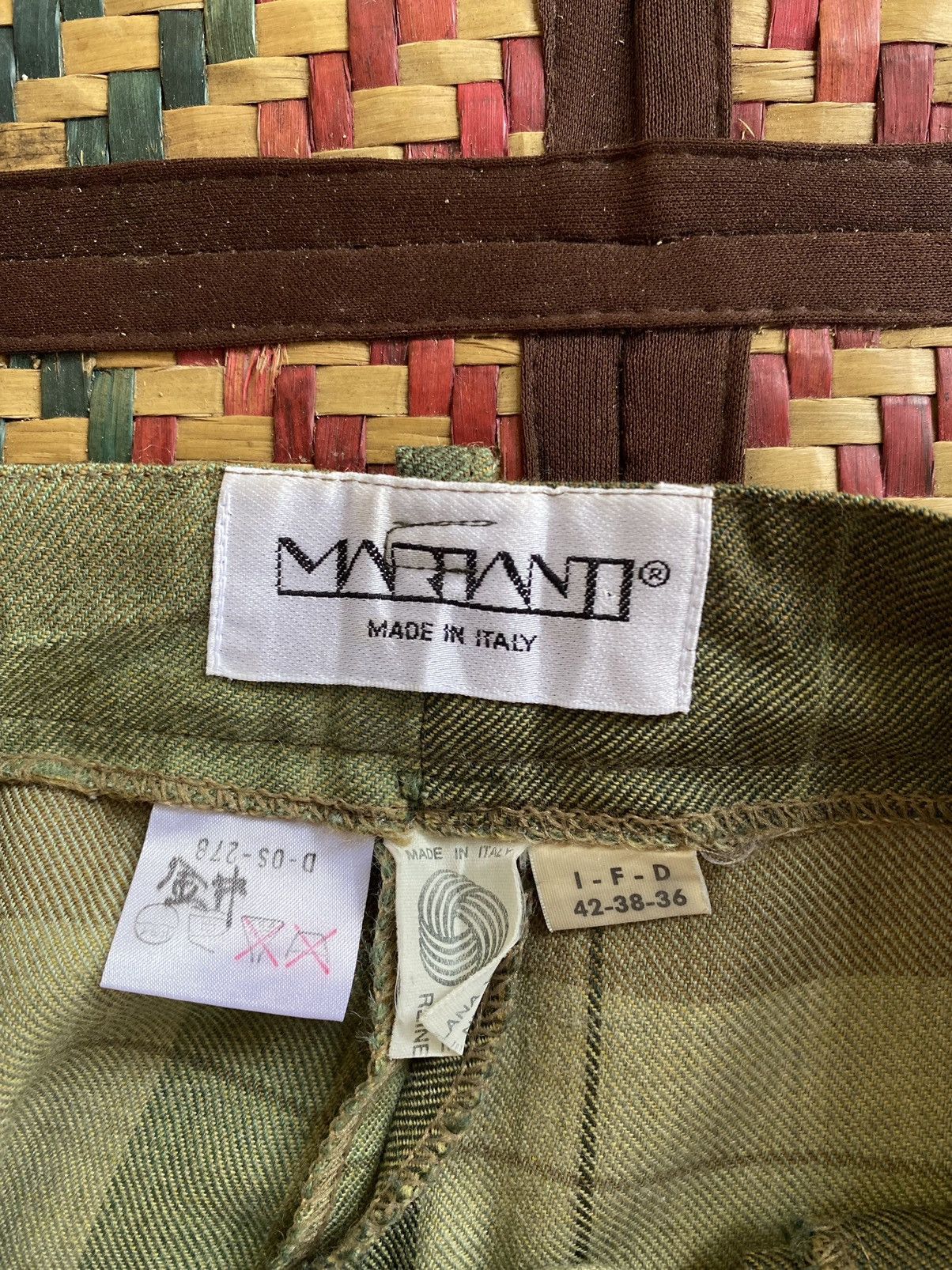Vintage Vintage Marianti Checkered Shadow Plaid Shorts Pants Size 26" / US 2 / IT 38 - 4 Thumbnail