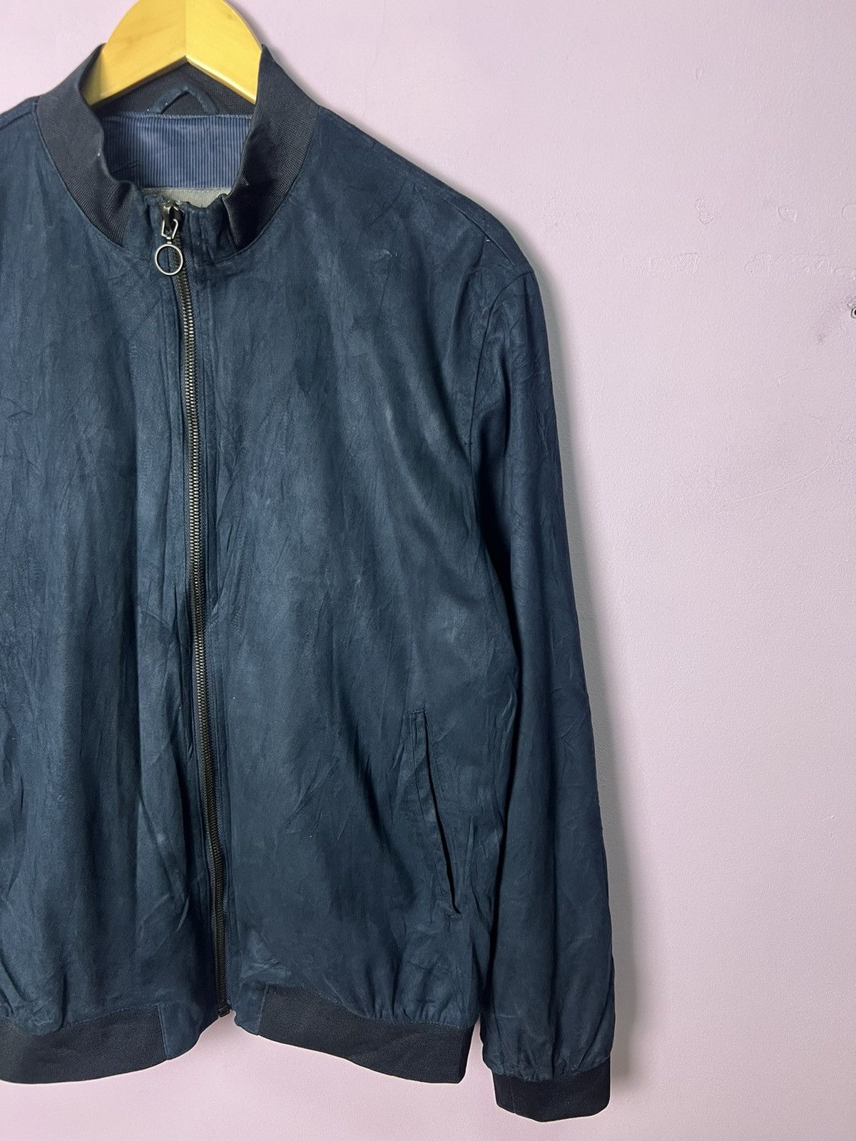 Zara 🔥Zara Suede Zipper Jacket Size US M / EU 48-50 / 2 - 18 Thumbnail