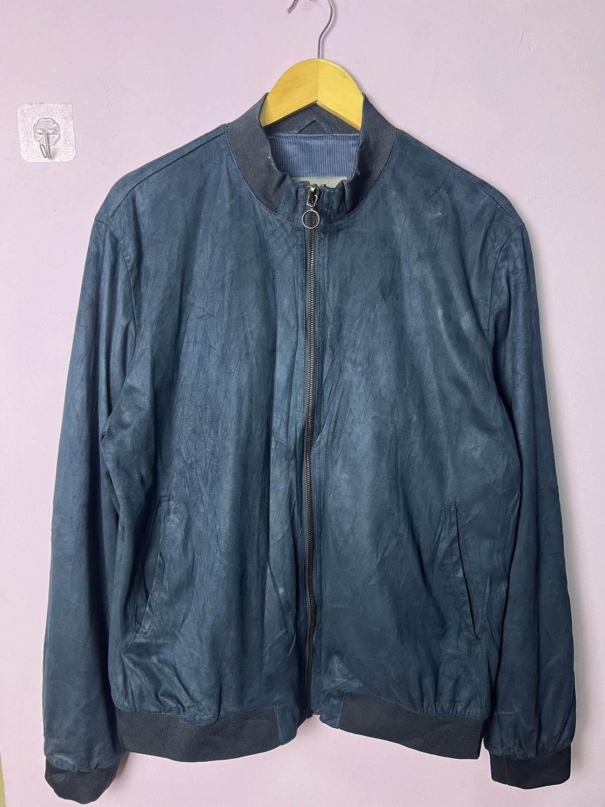 Zara 🔥Zara Suede Zipper Jacket Size US M / EU 48-50 / 2 - 15 Thumbnail