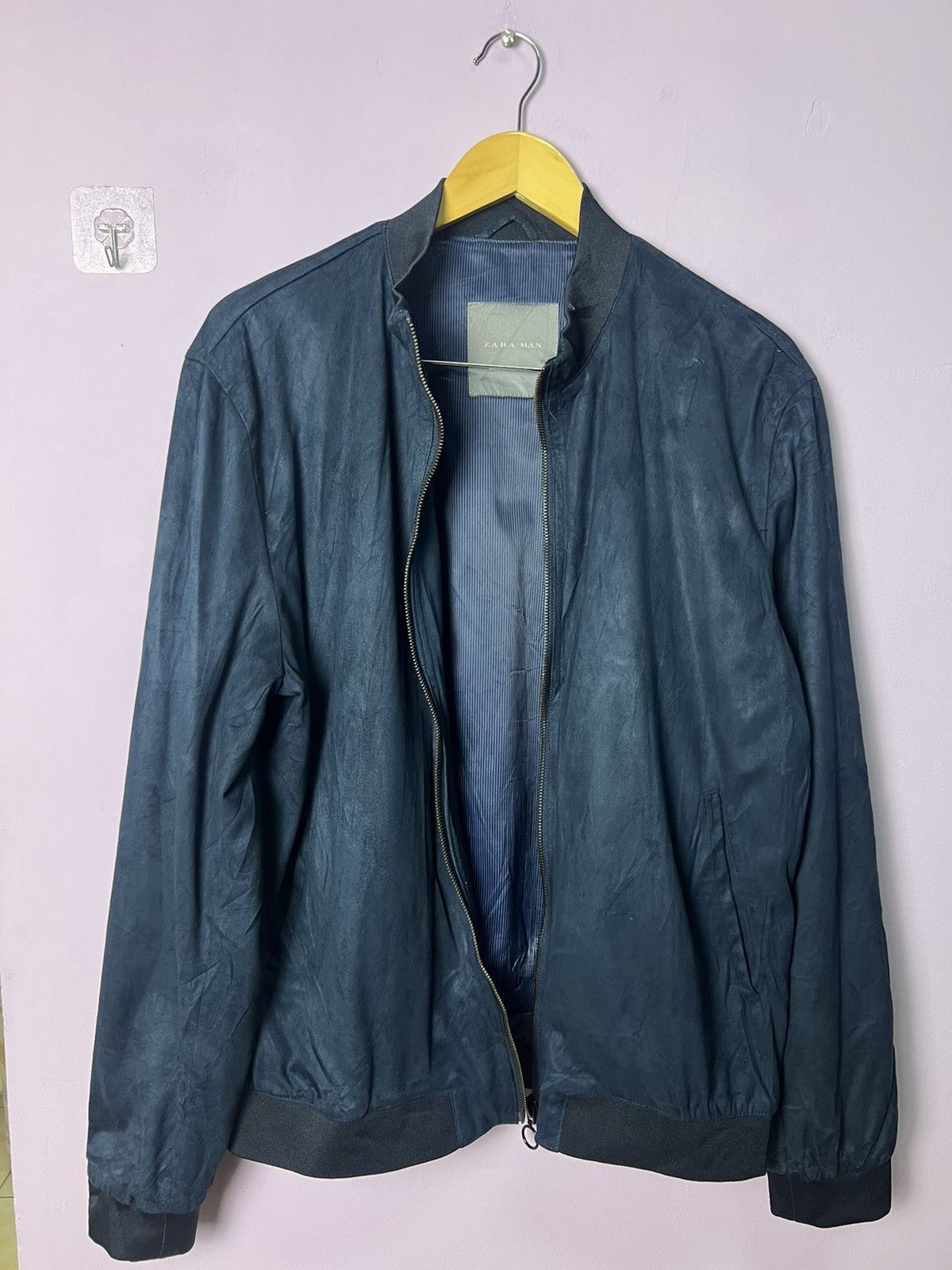 Zara 🔥Zara Suede Zipper Jacket Size US M / EU 48-50 / 2 - 9 Thumbnail