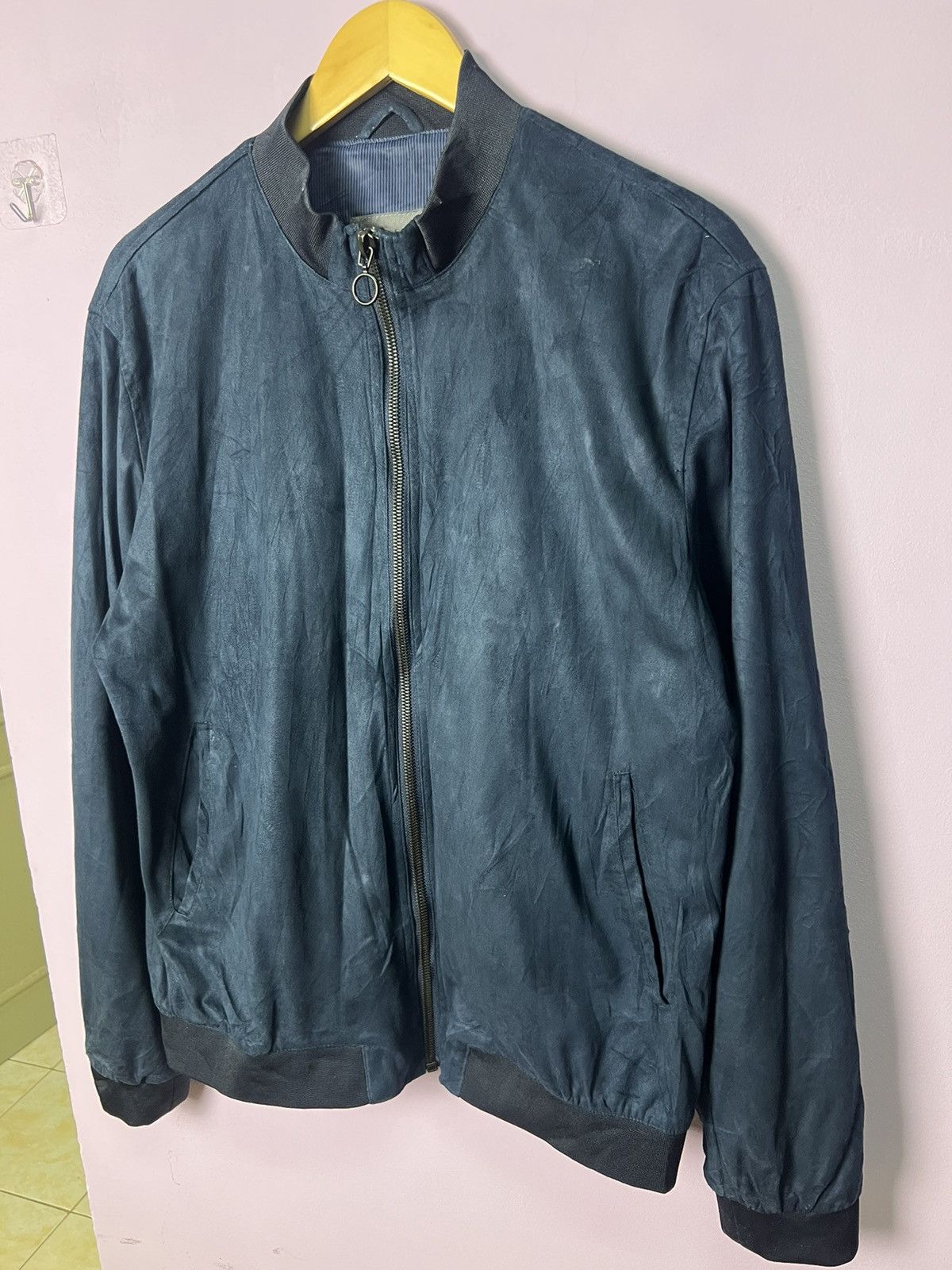 Zara 🔥Zara Suede Zipper Jacket Size US M / EU 48-50 / 2 - 5 Thumbnail
